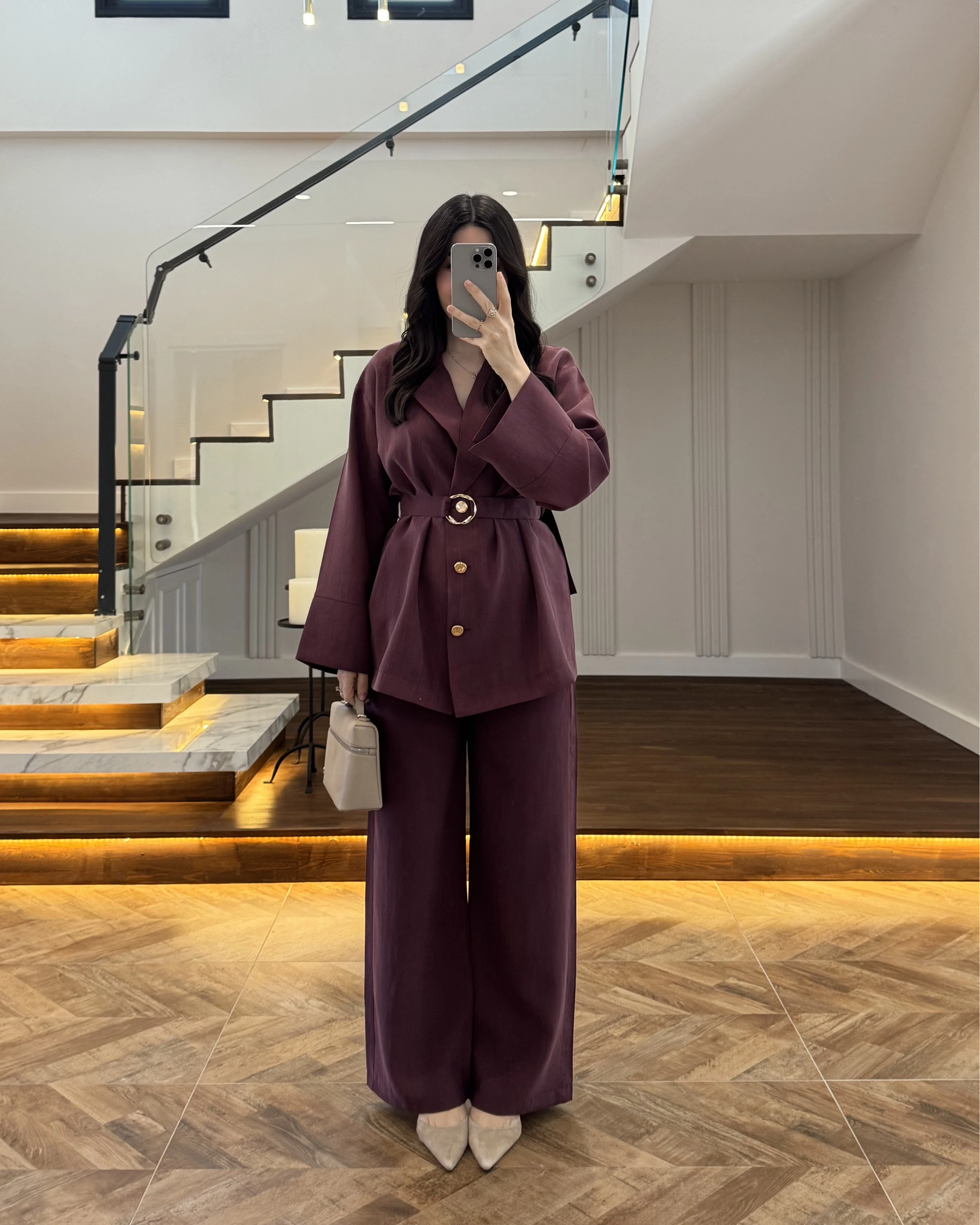 MÜRDÜM TOKA DETAYLI TUNİK TAKIM -8927