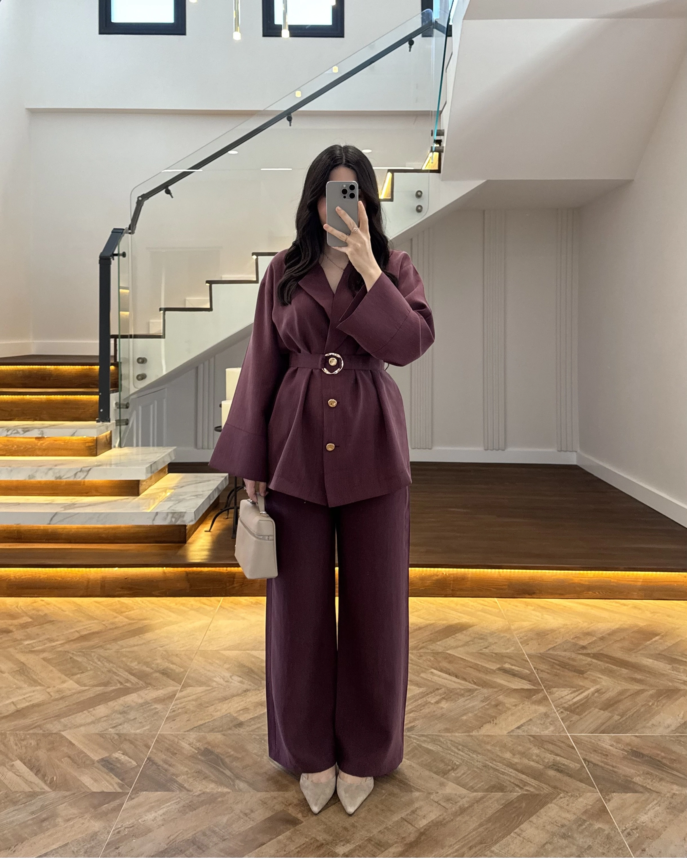 MÜRDÜM TOKA DETAYLI TUNİK TAKIM -8927