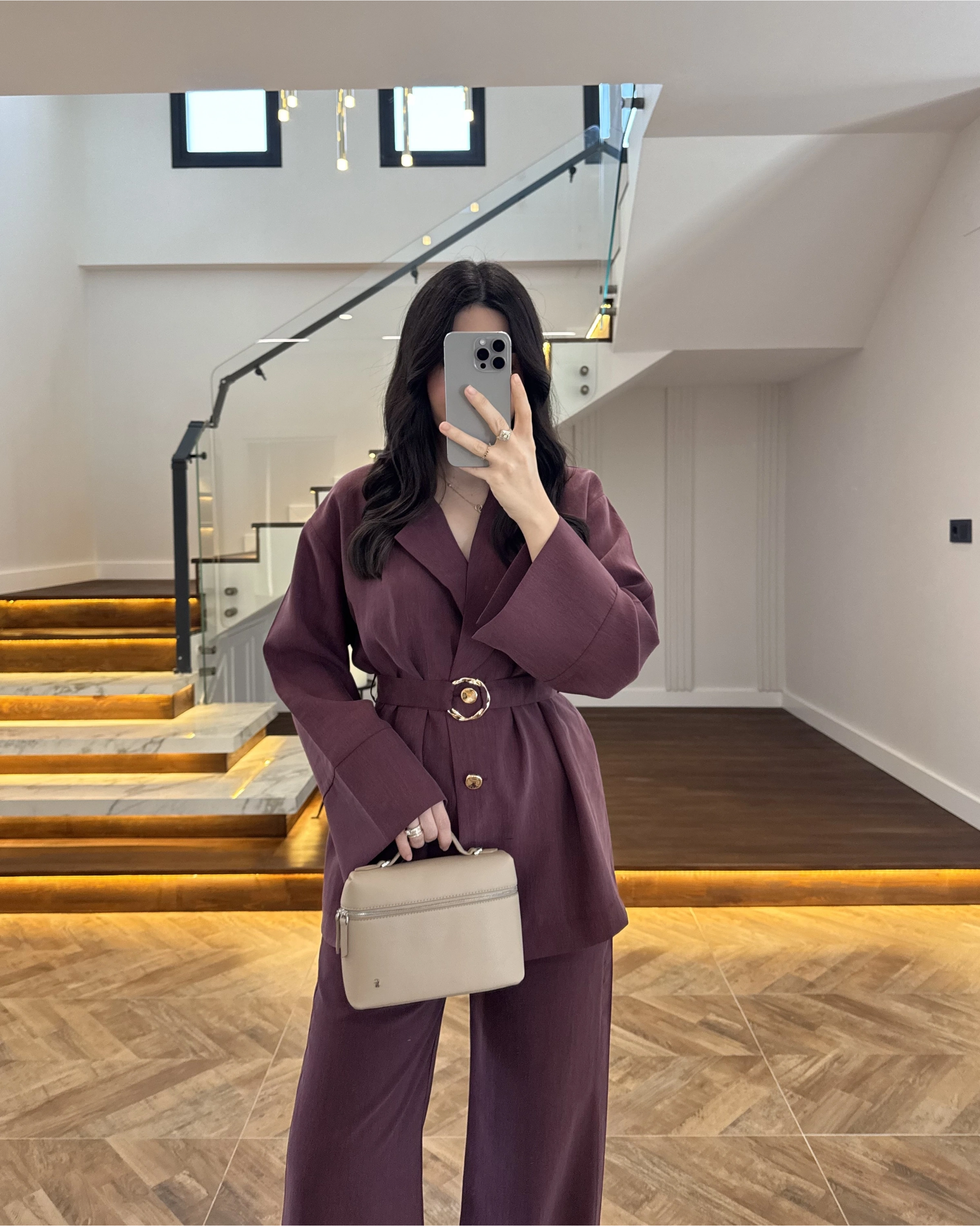 MÜRDÜM TOKA DETAYLI TUNİK TAKIM -8927