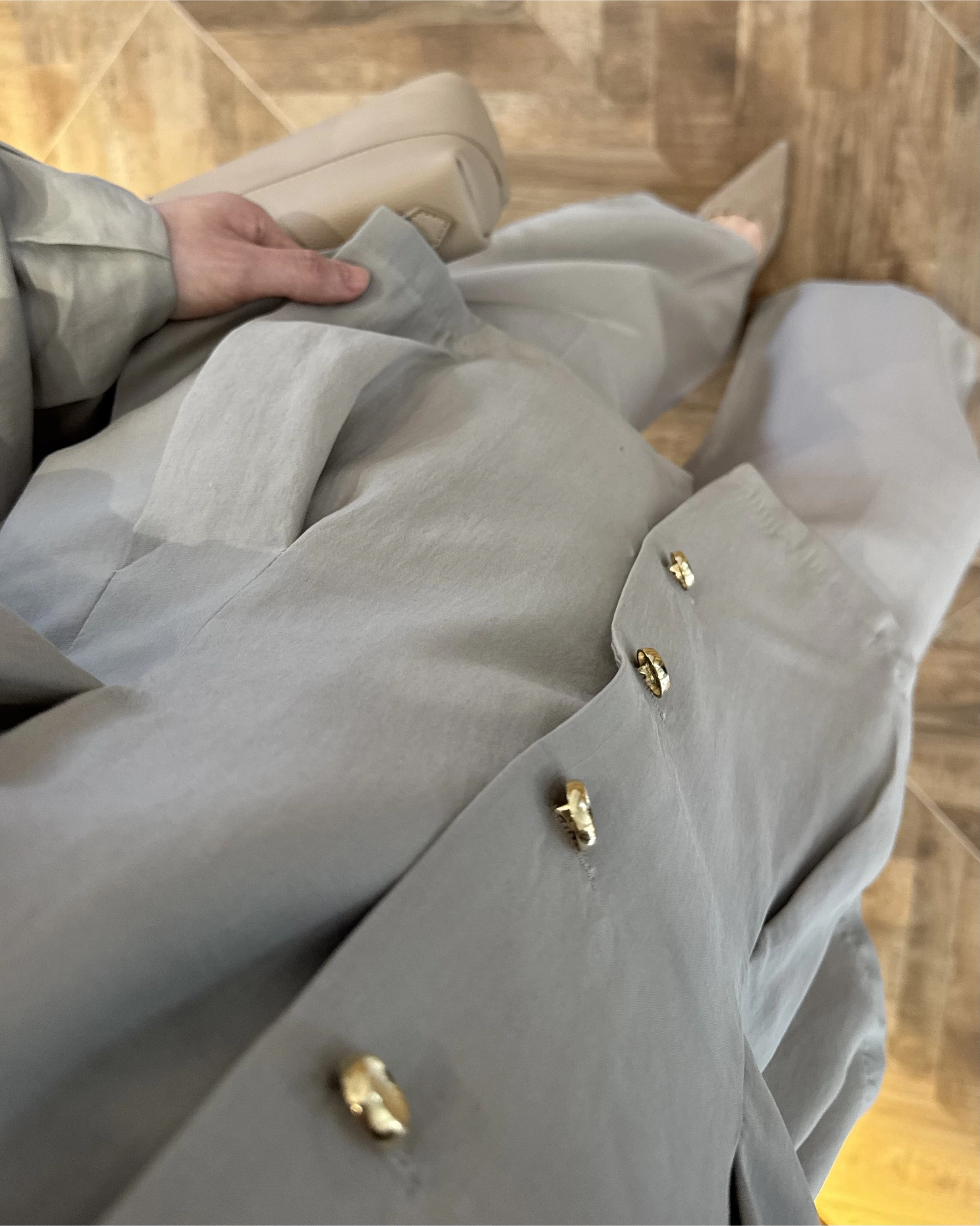 VİZON GOLD DÜĞMELİ PİLELİ TAKIM -8930