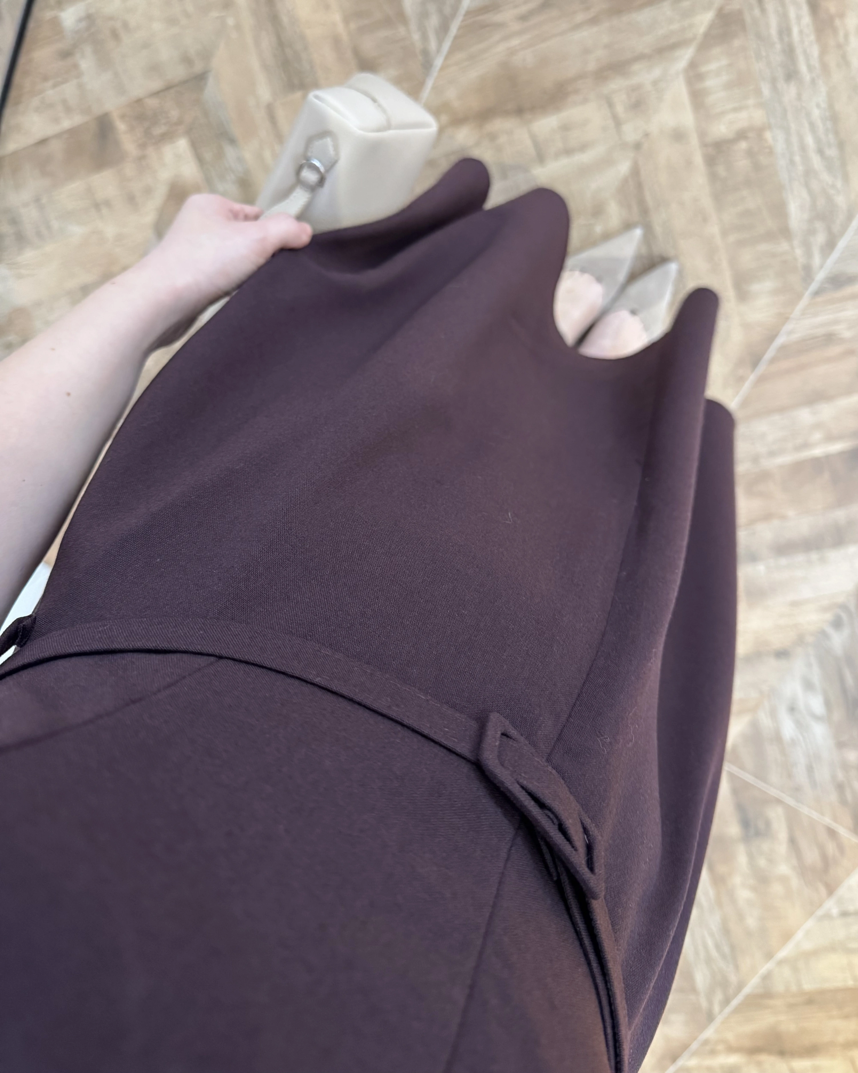 MÜRDÜM ÖNÜ FERMUARLI ELBİSE -2341