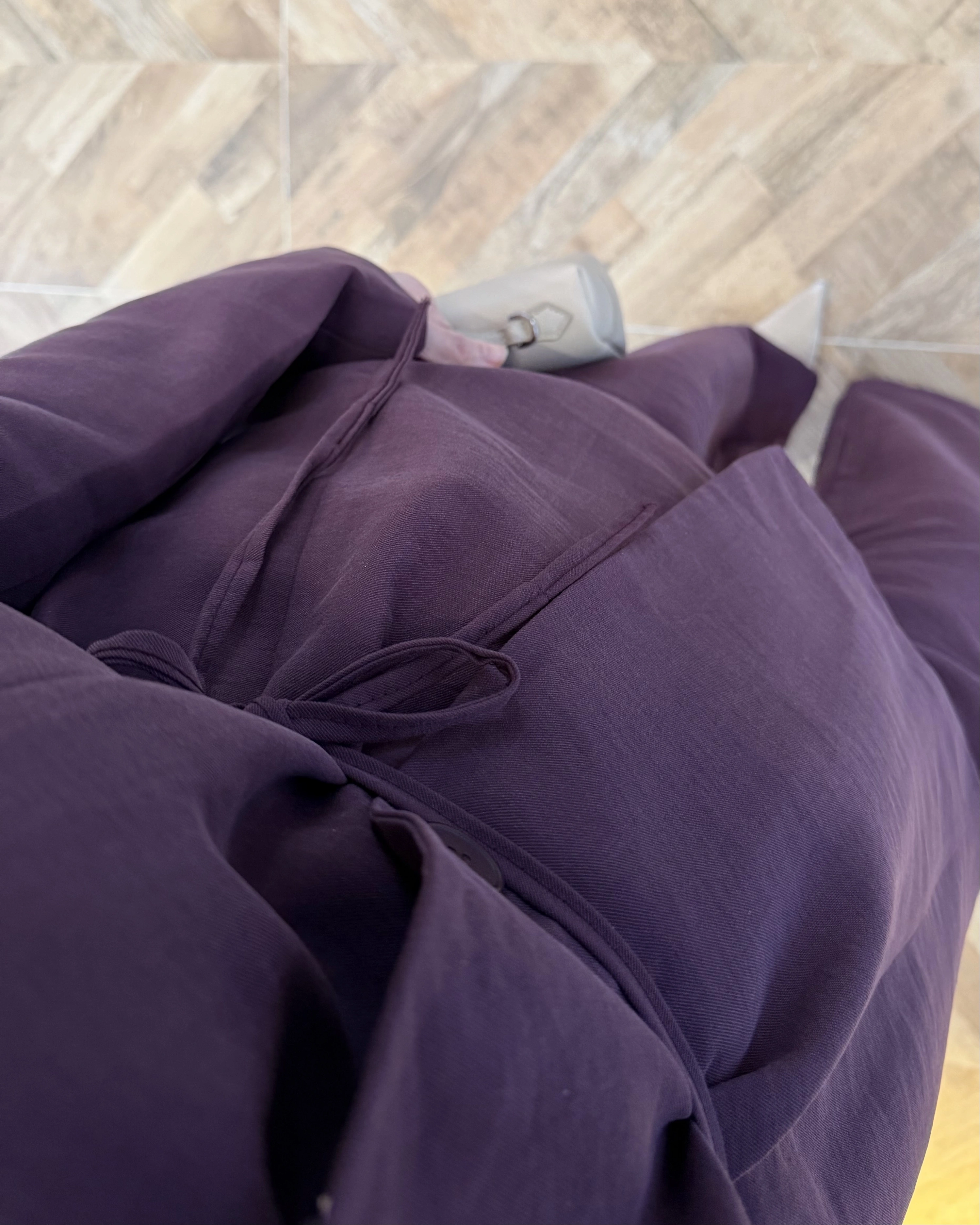 MÜRDÜM FLAP OMUZ DETAYLI CEKET TAKIM- 9035