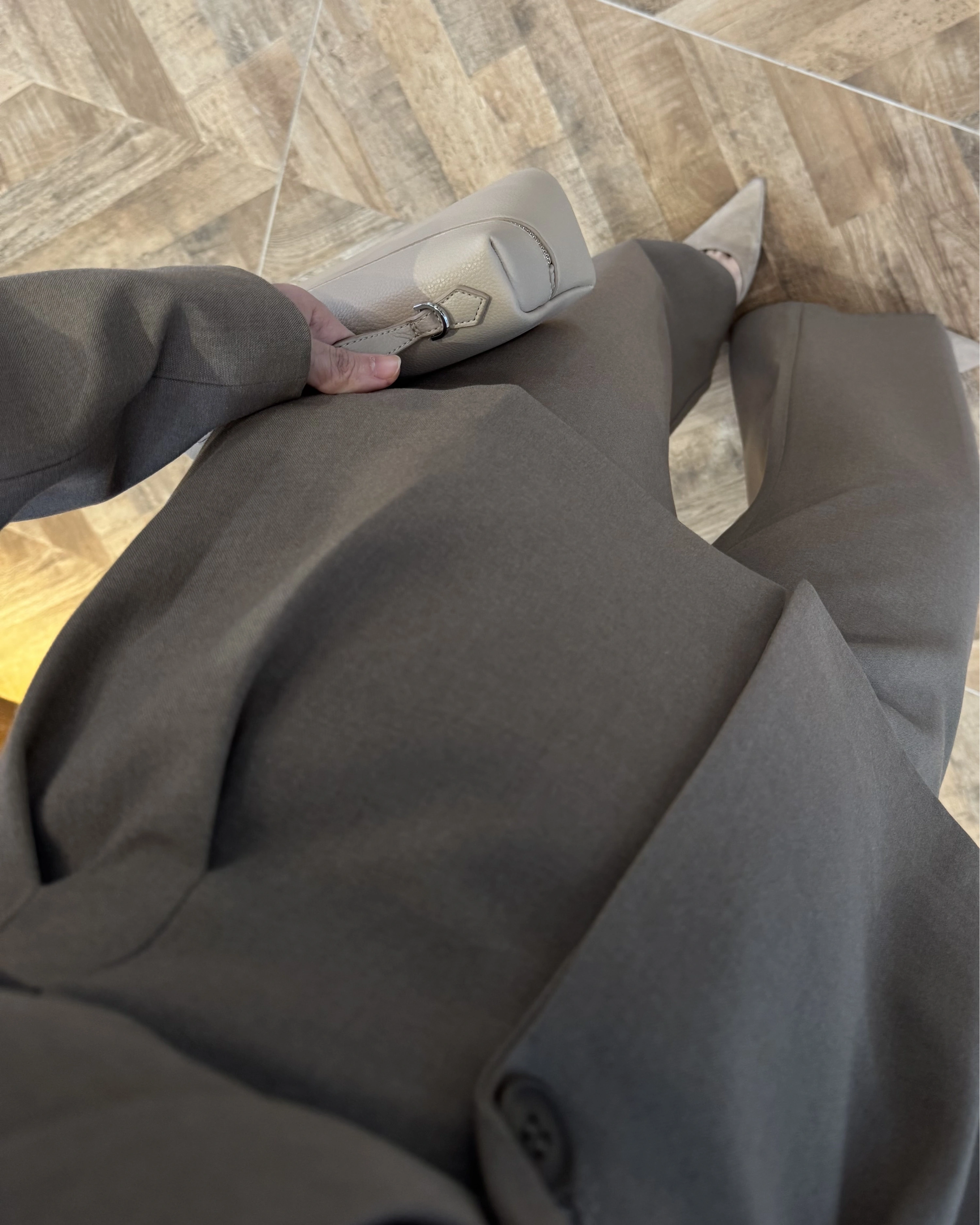 PİLELİ BELDEN OTURAN HAKİ TAKIM-8884