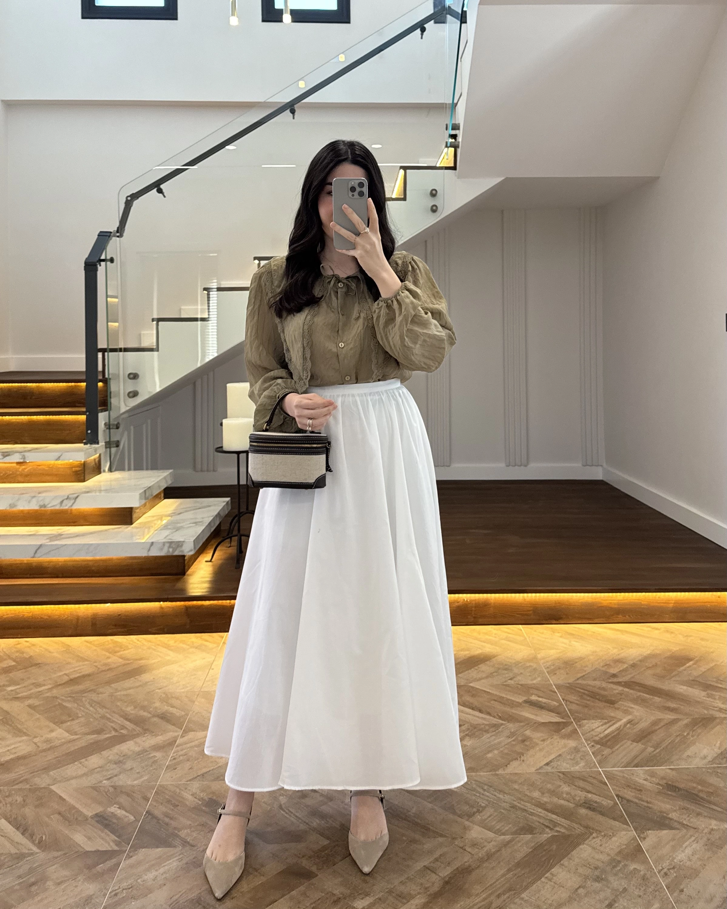 ÇAĞLA DANTEL YAKA GÖMLEK -2223