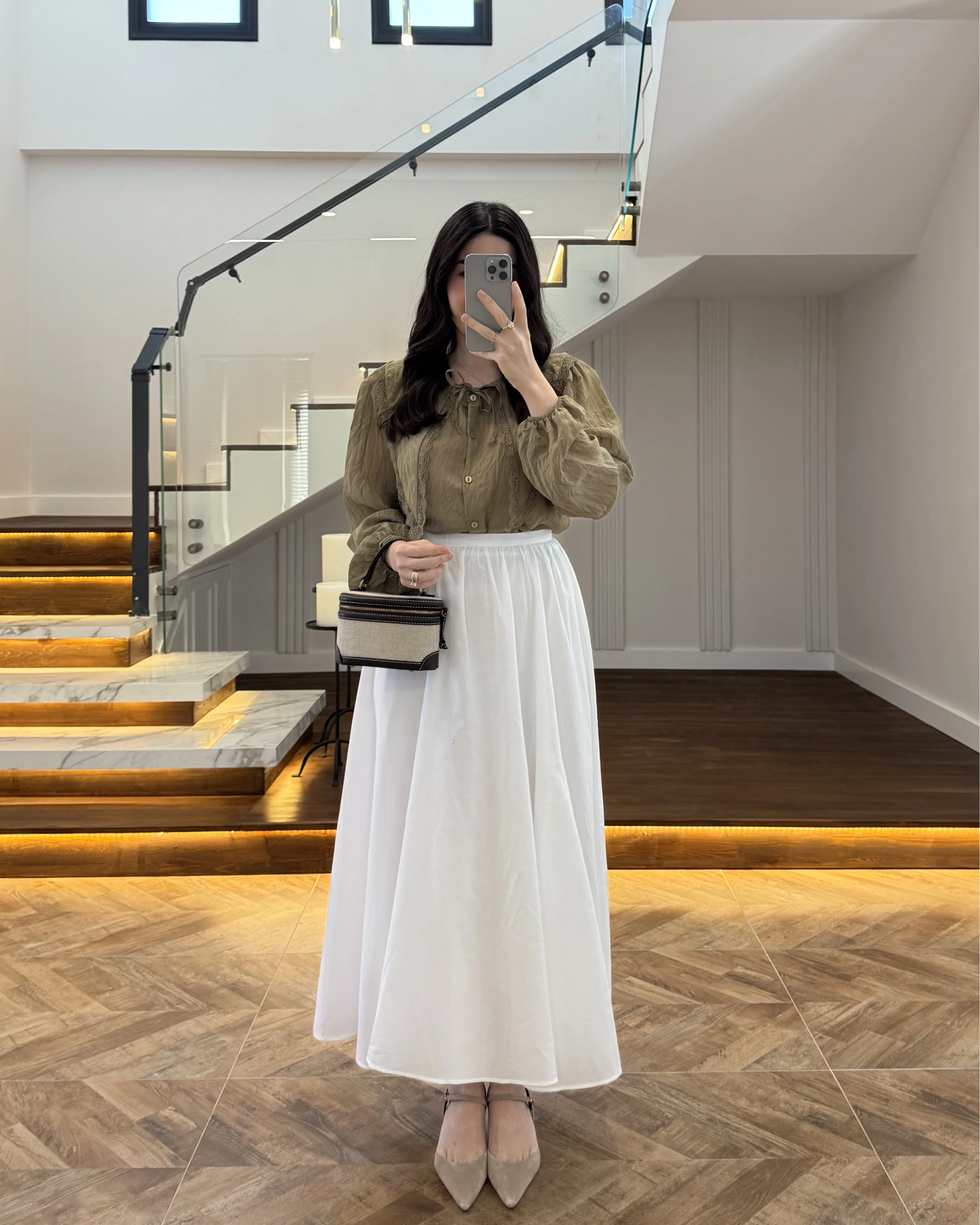 ÇAĞLA DANTEL YAKA GÖMLEK -2223