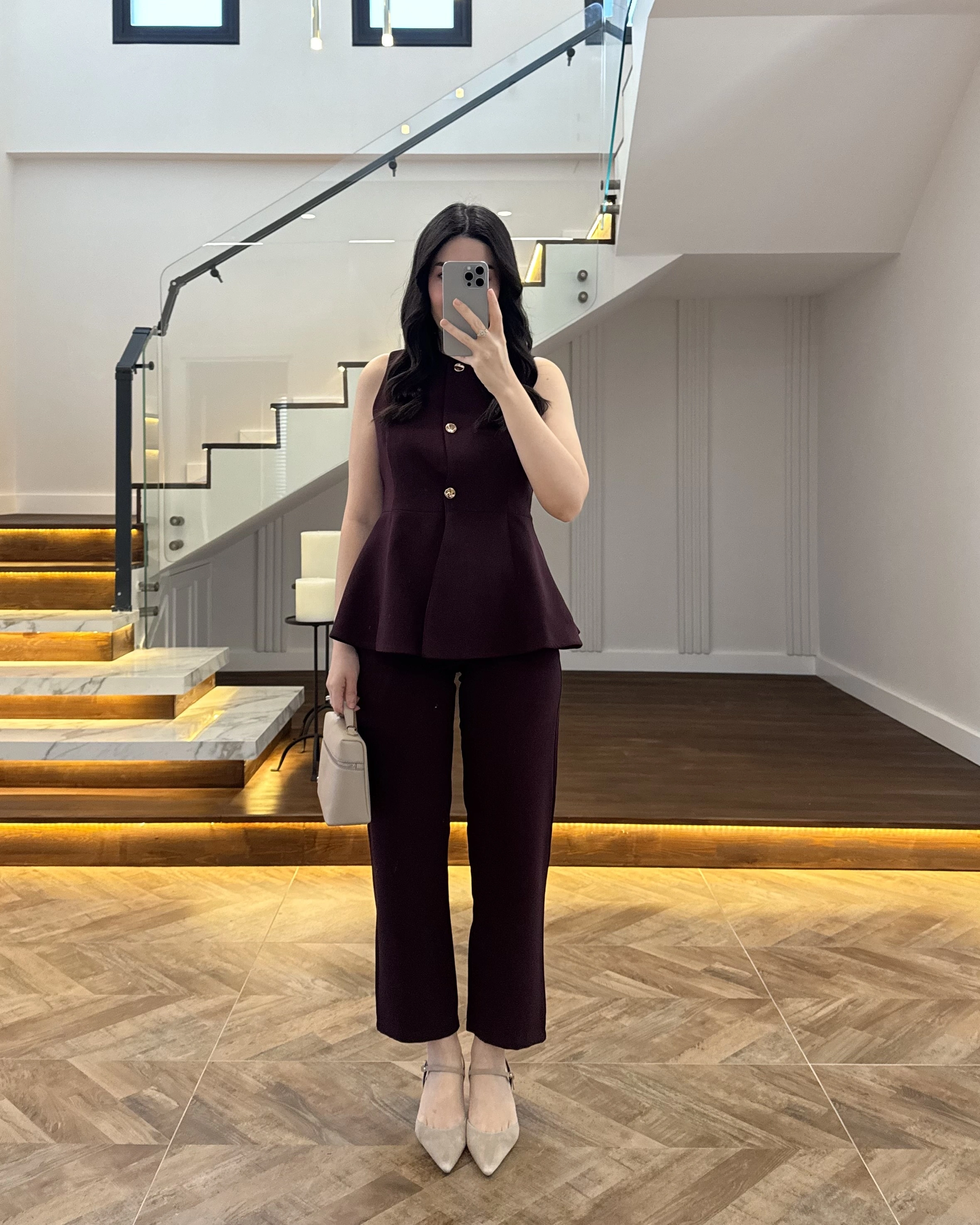 MÜRDÜM VOLANLI YELEKLİ TAKIM-8906