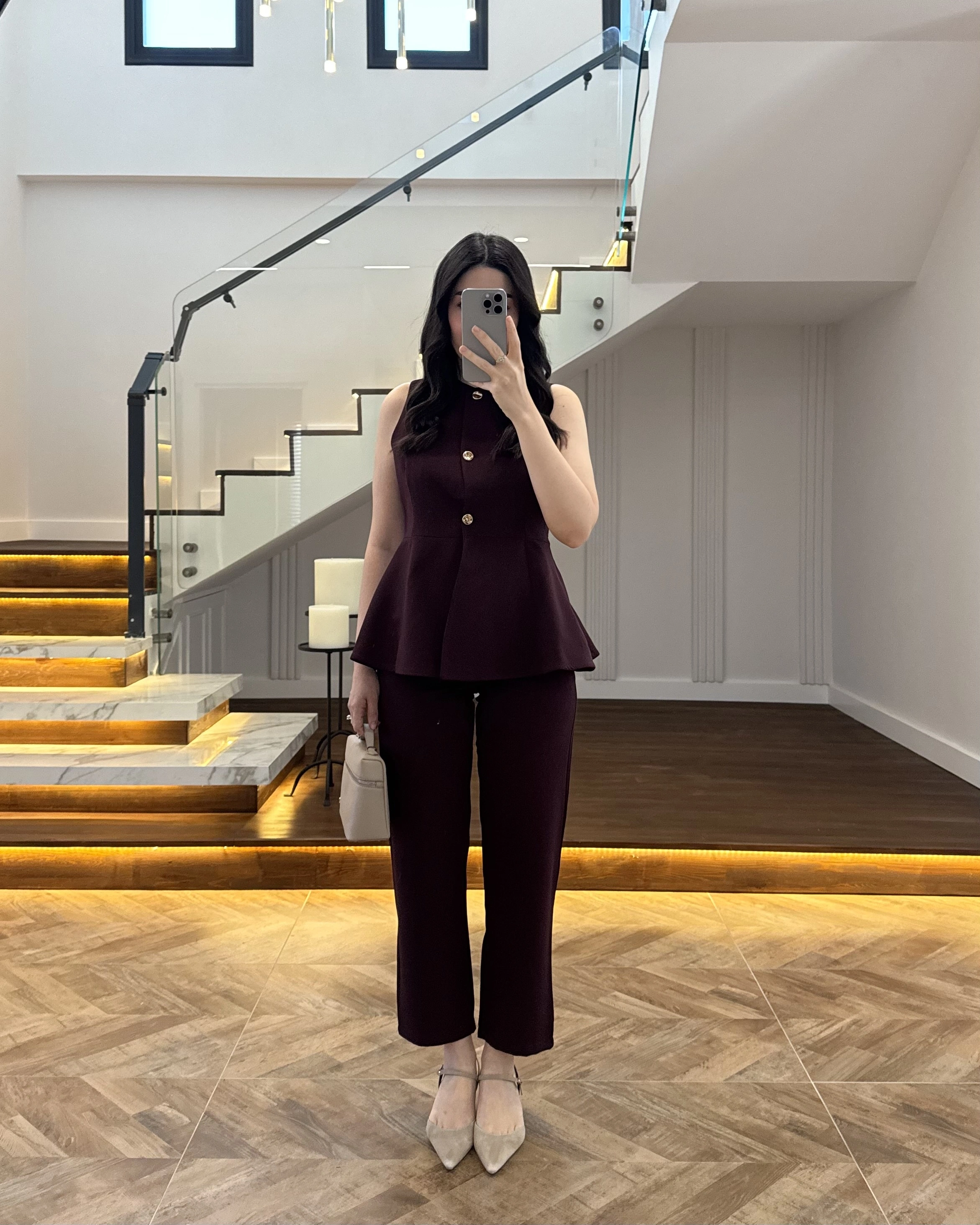 MÜRDÜM VOLANLI YELEKLİ TAKIM-8906