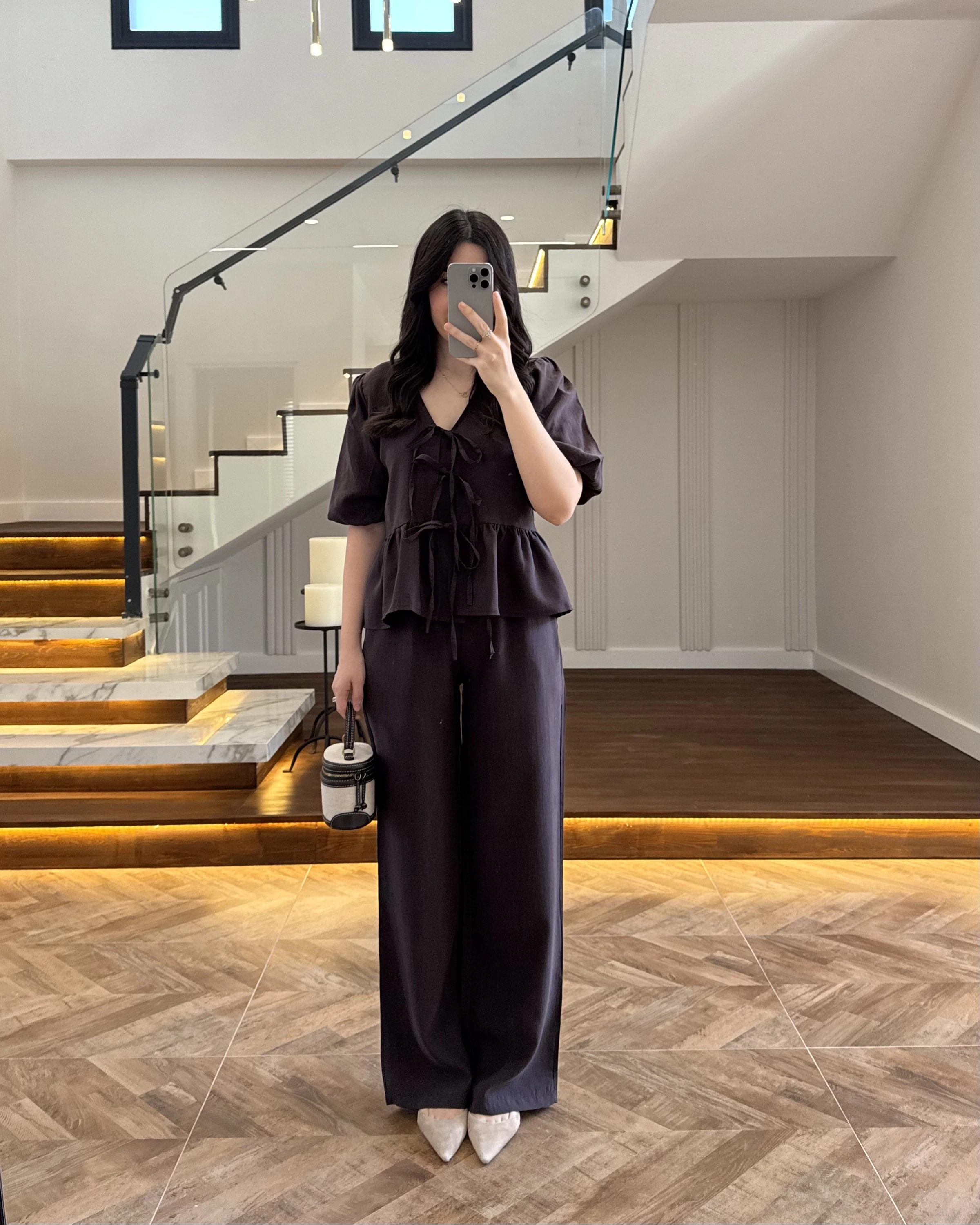 KAHVE ÖNÜ BAĞLAMALI BALON KOL TAKIM-267328