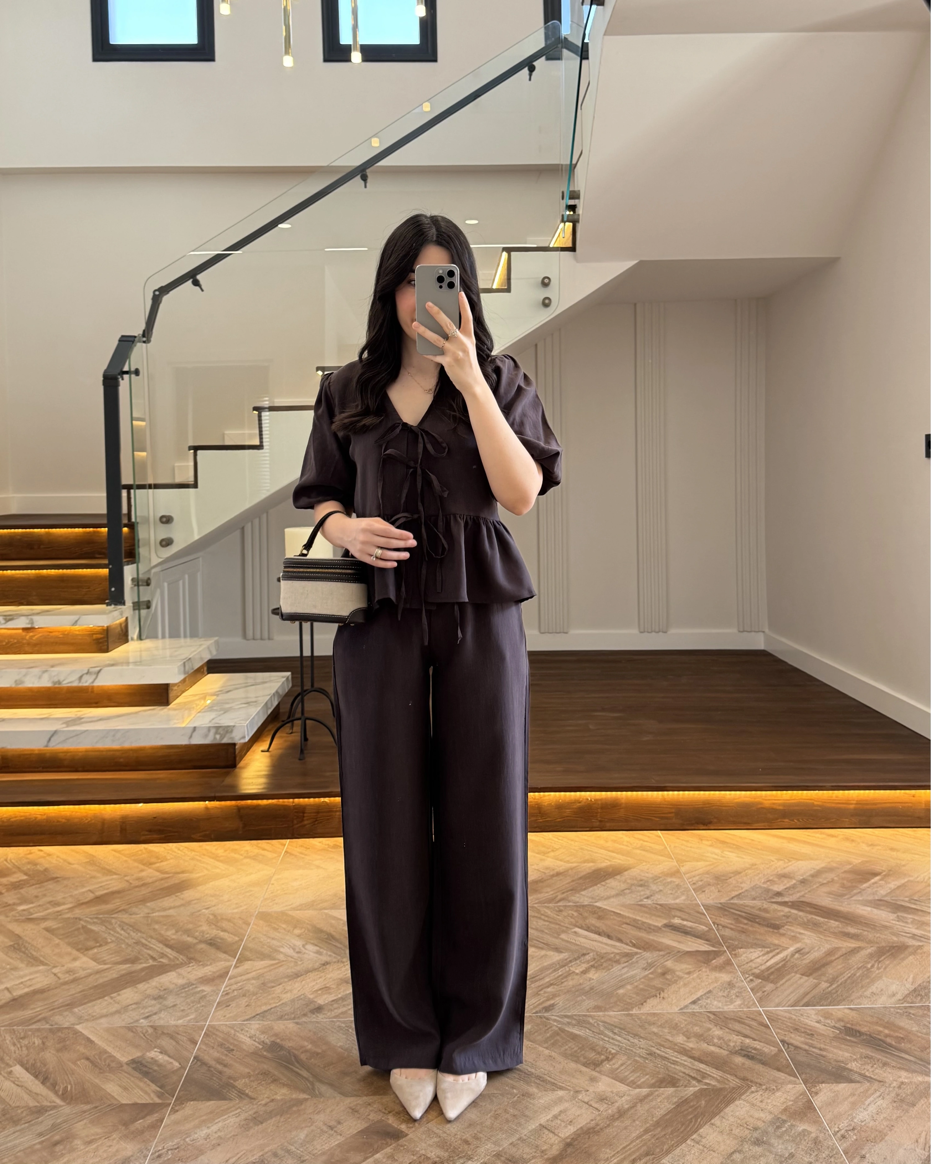 KAHVE ÖNÜ BAĞLAMALI BALON KOL TAKIM-267328