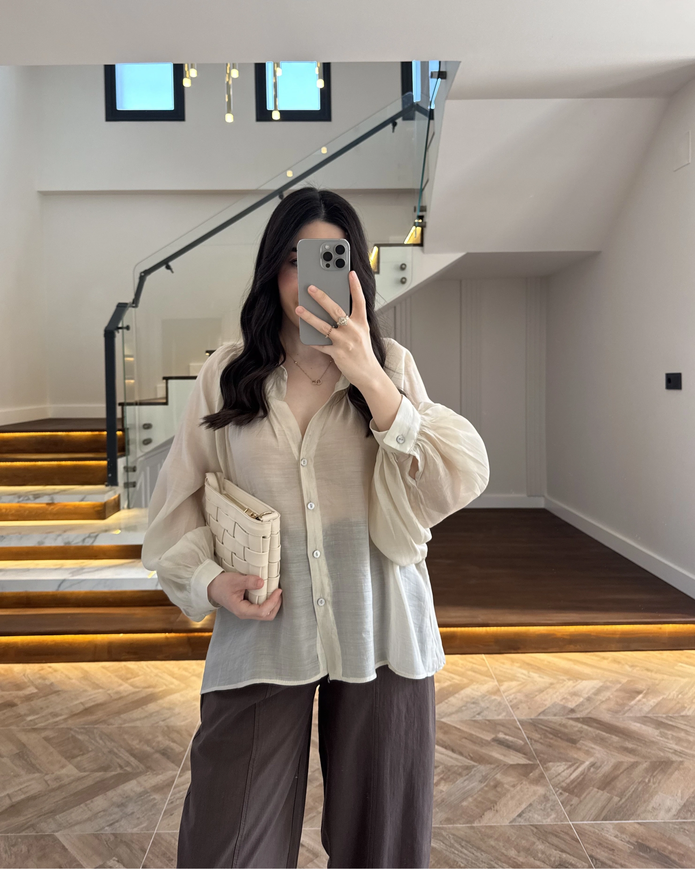 TAŞ TRANSPARAN SALAŞ GÖMLEK