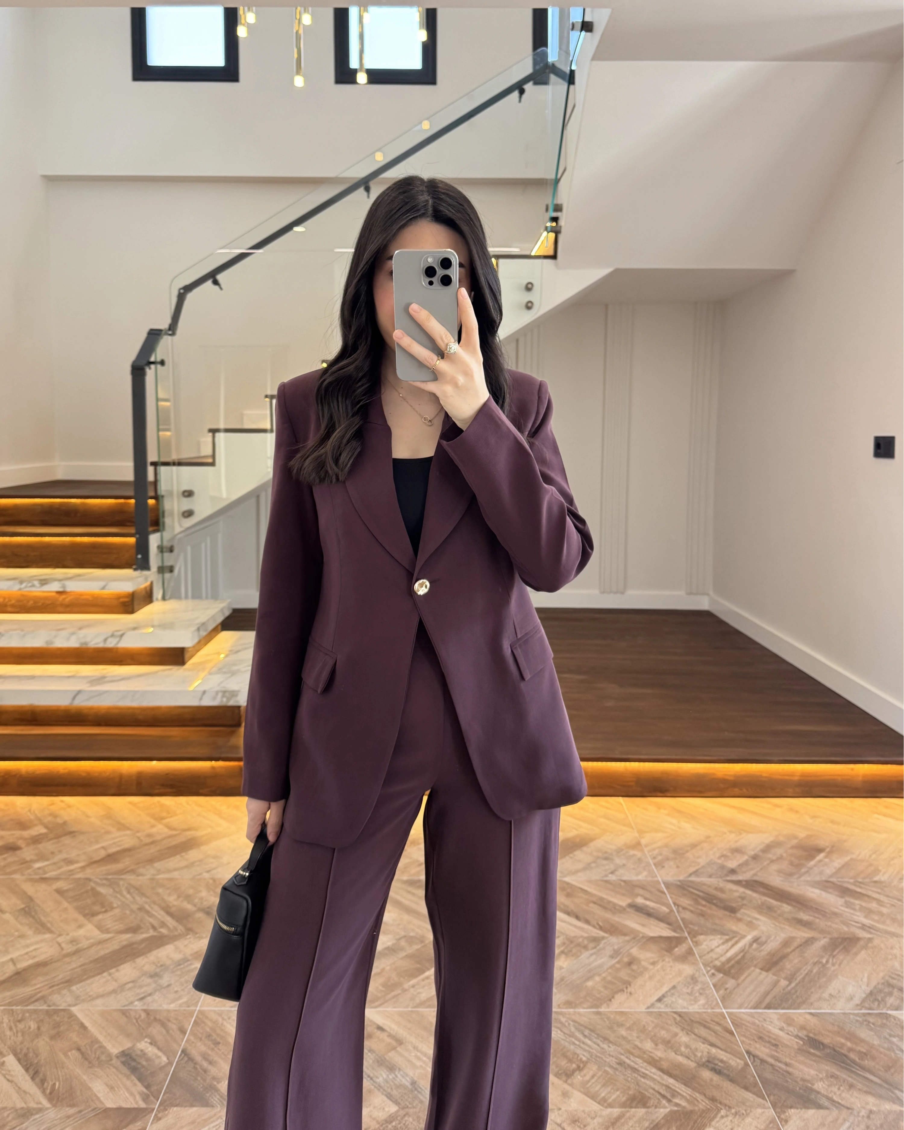 MÜRDÜM GOLD DÜĞMELİ CEKET TAKIM-9031