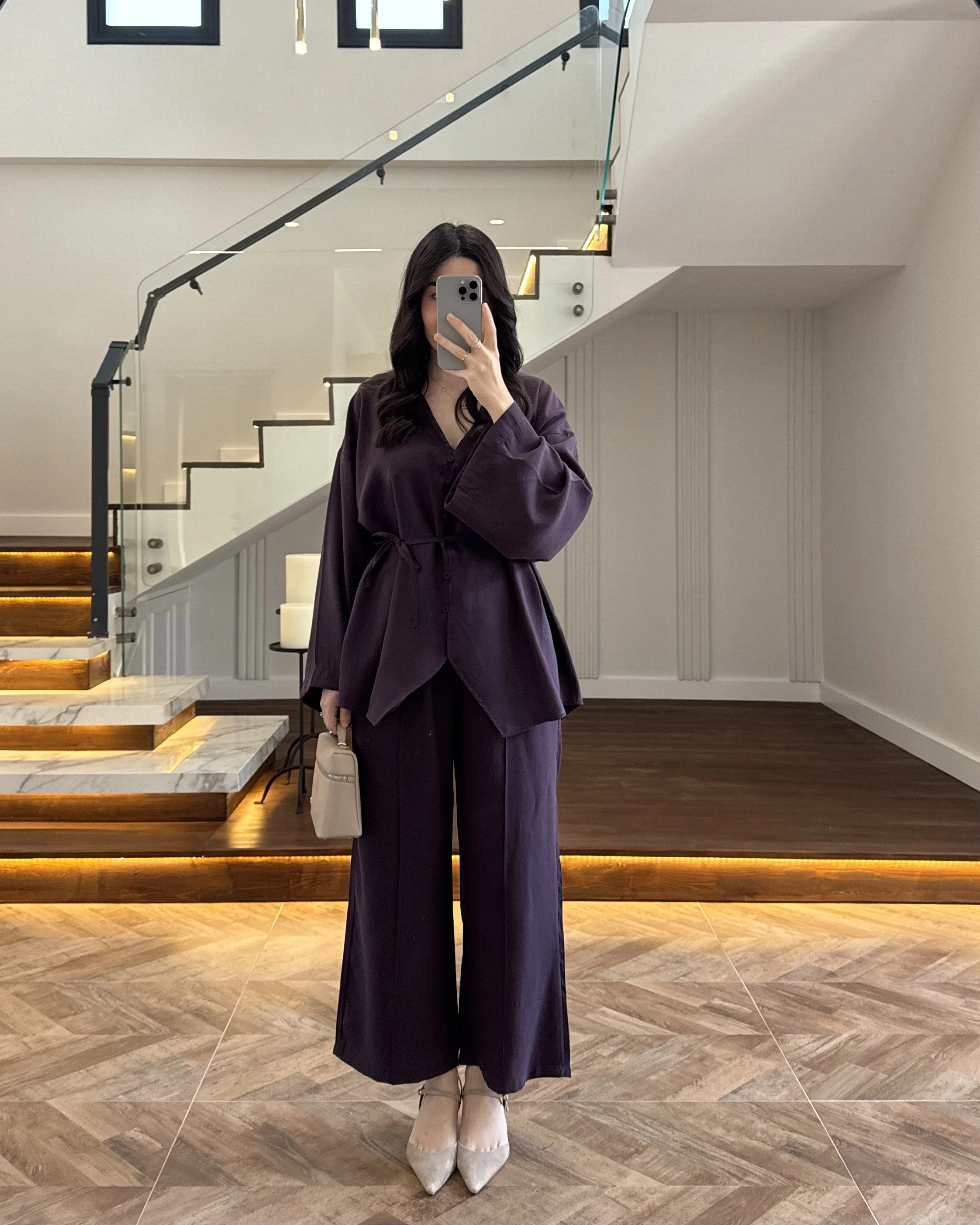 MÜRDÜM BAĞLAMALI DÜĞMELİ TAKIM -8916