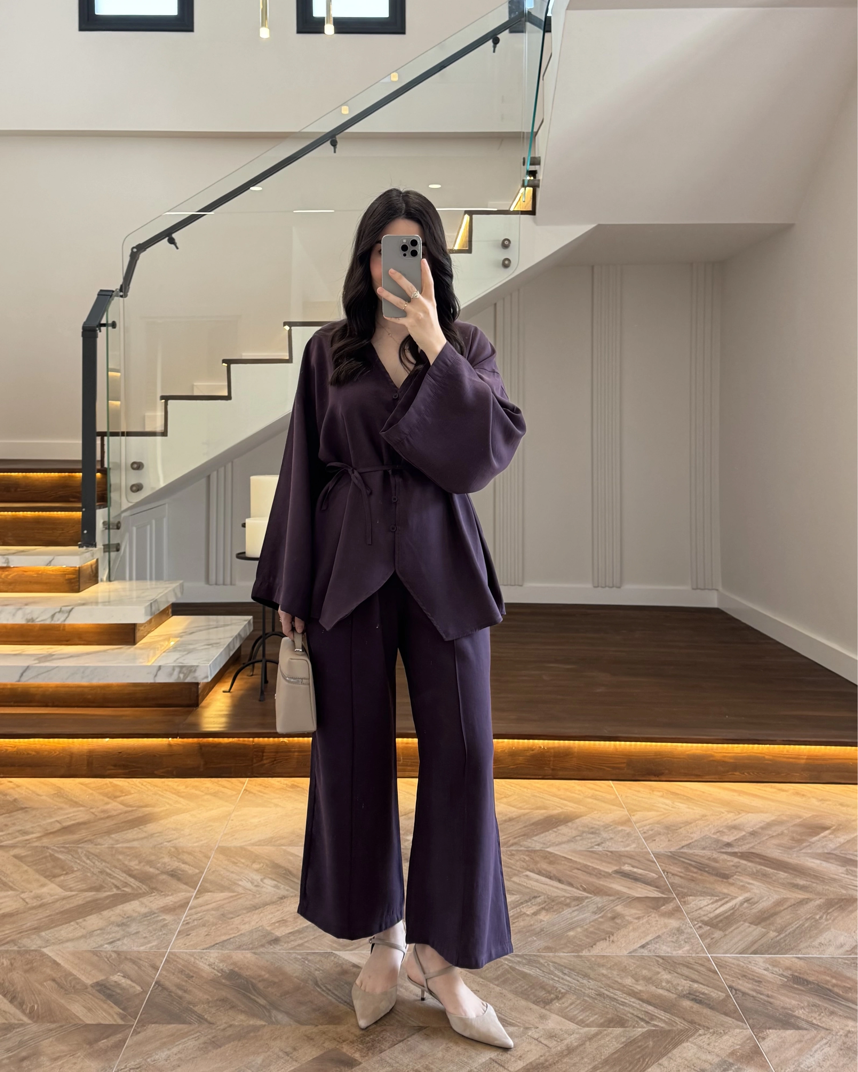 MÜRDÜM BAĞLAMALI DÜĞMELİ TAKIM -8916