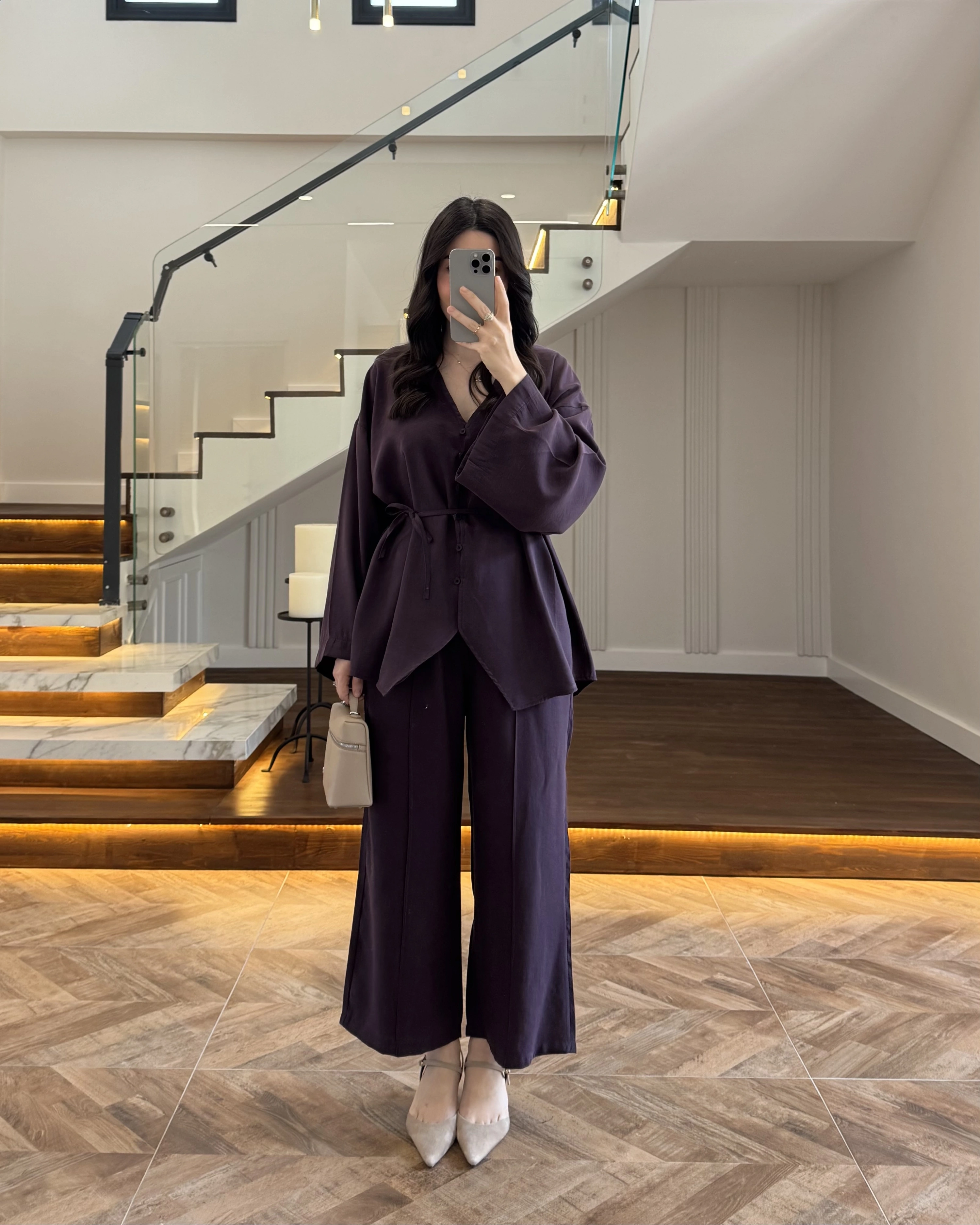 MÜRDÜM BAĞLAMALI DÜĞMELİ TAKIM -8916