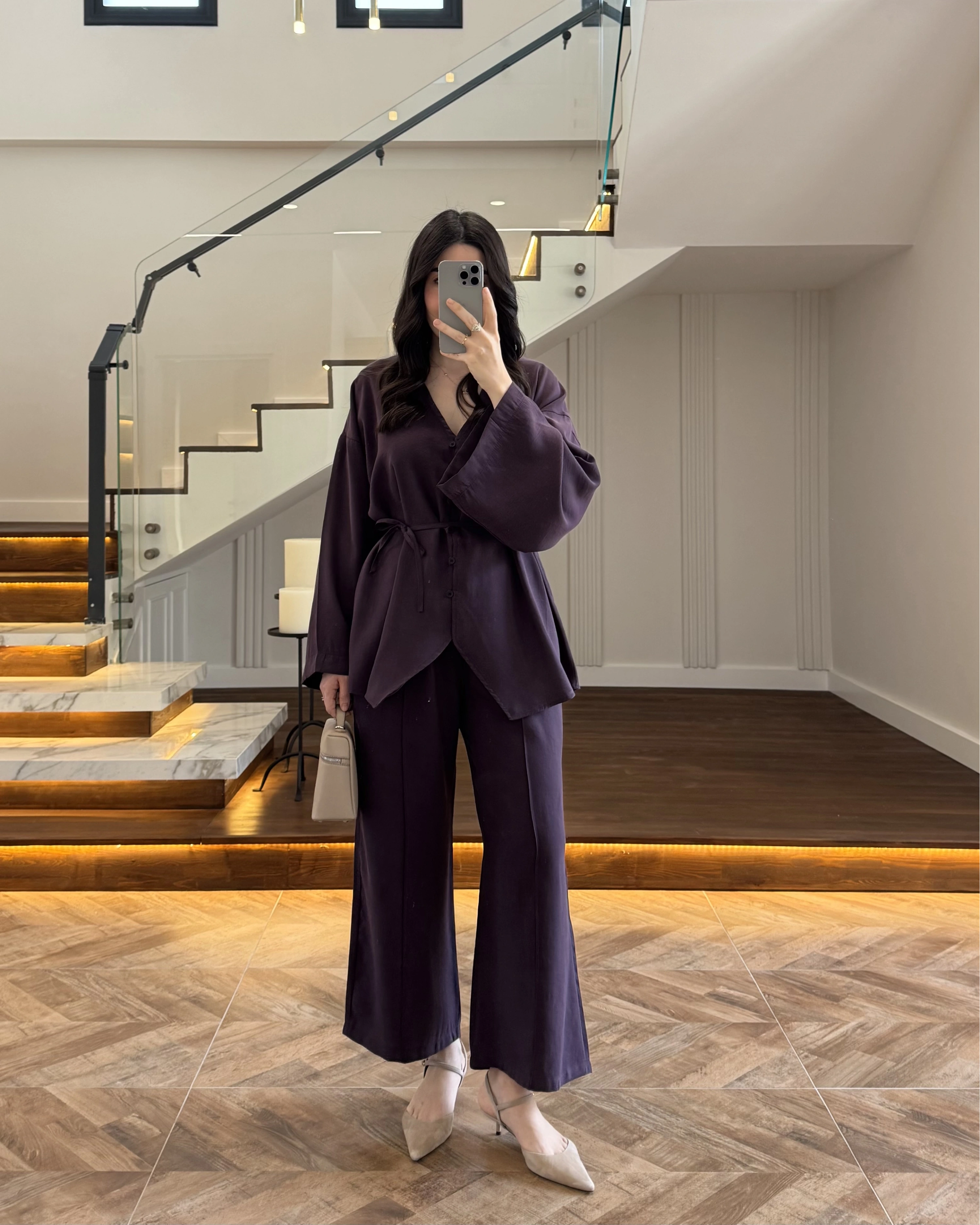 MÜRDÜM BAĞLAMALI DÜĞMELİ TAKIM -8916