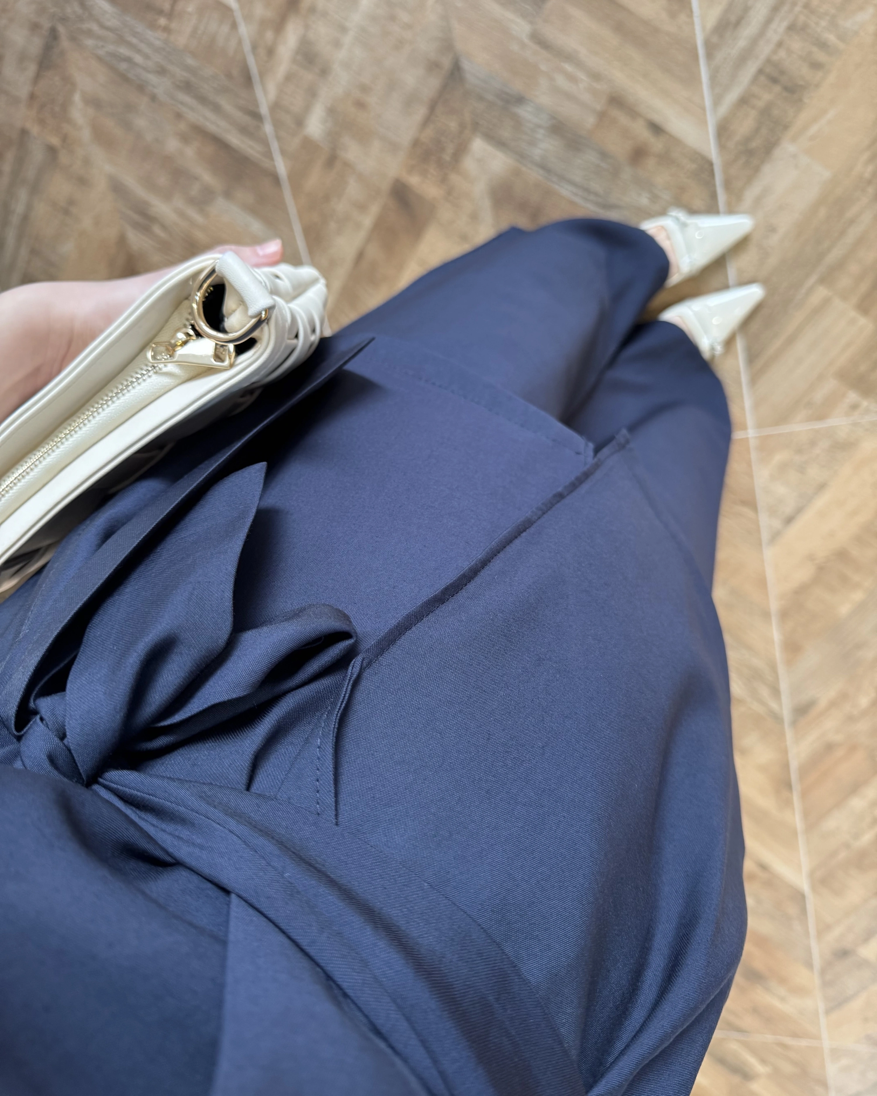 LACİVERT TENSEL YELEK TAKIM -3789