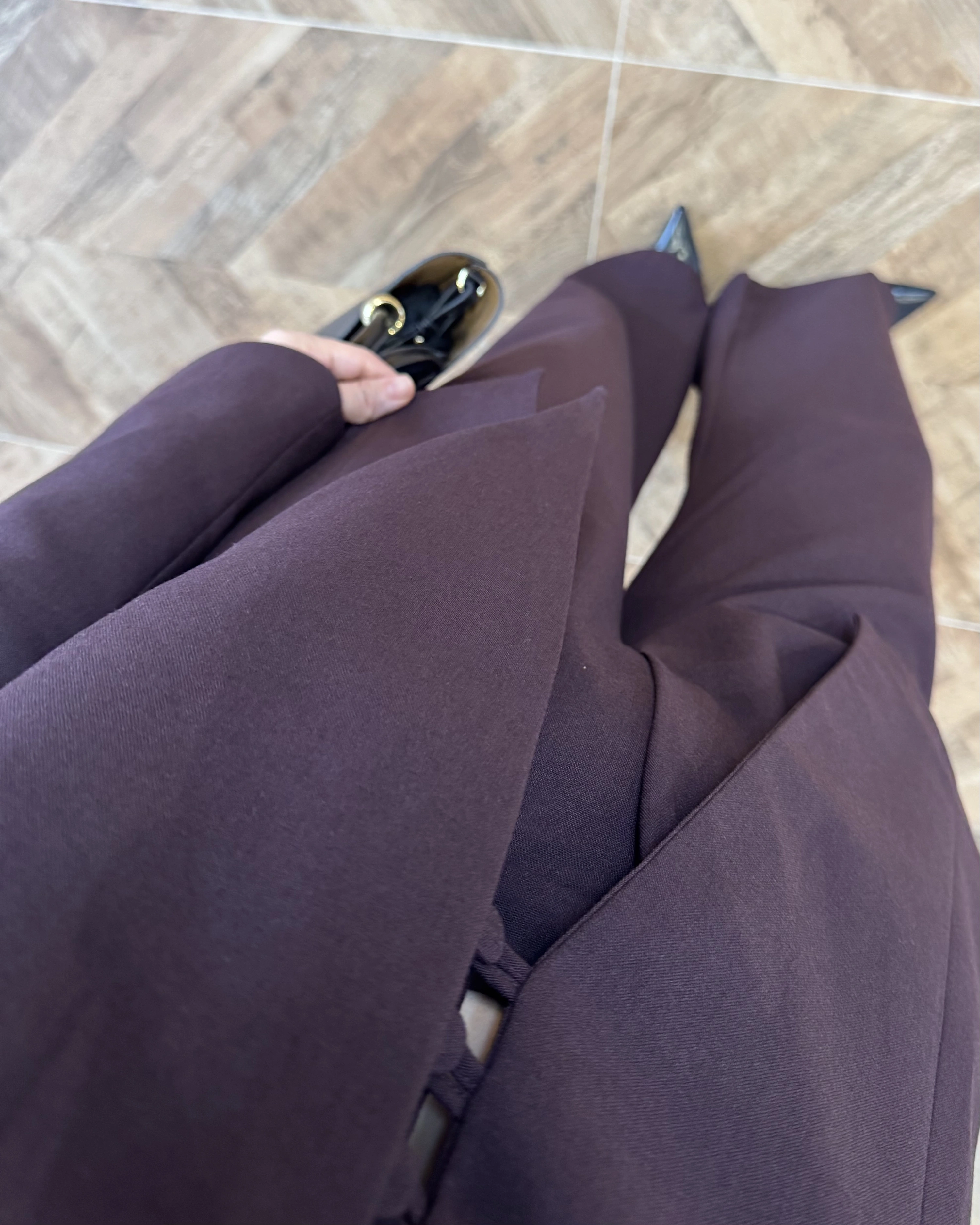 MÜRDÜM FULAR DETAY VATKALI CEKET TAKIM-9046