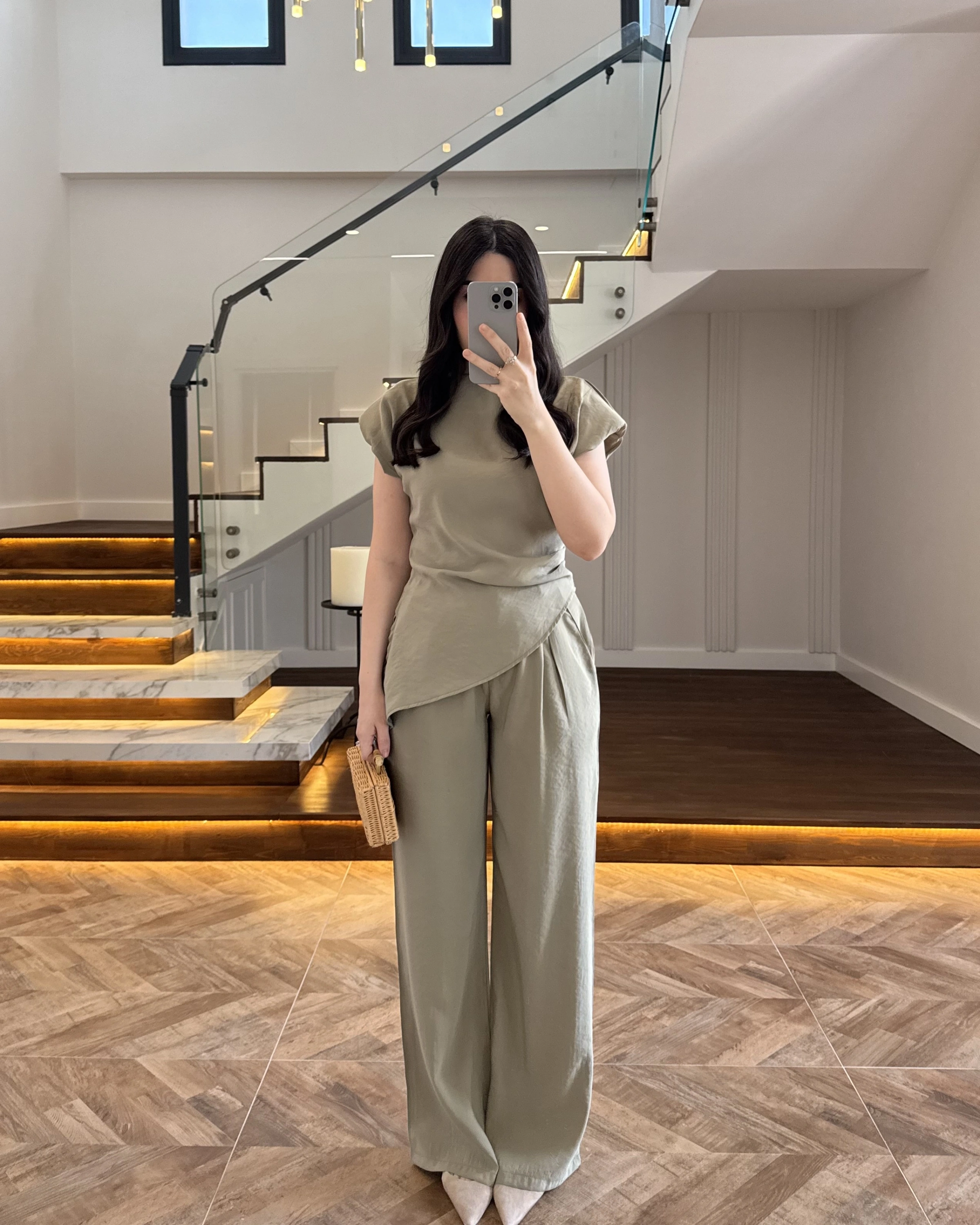 HAKİ ASİMETRİK TENSEL TAKIM-7032-8023