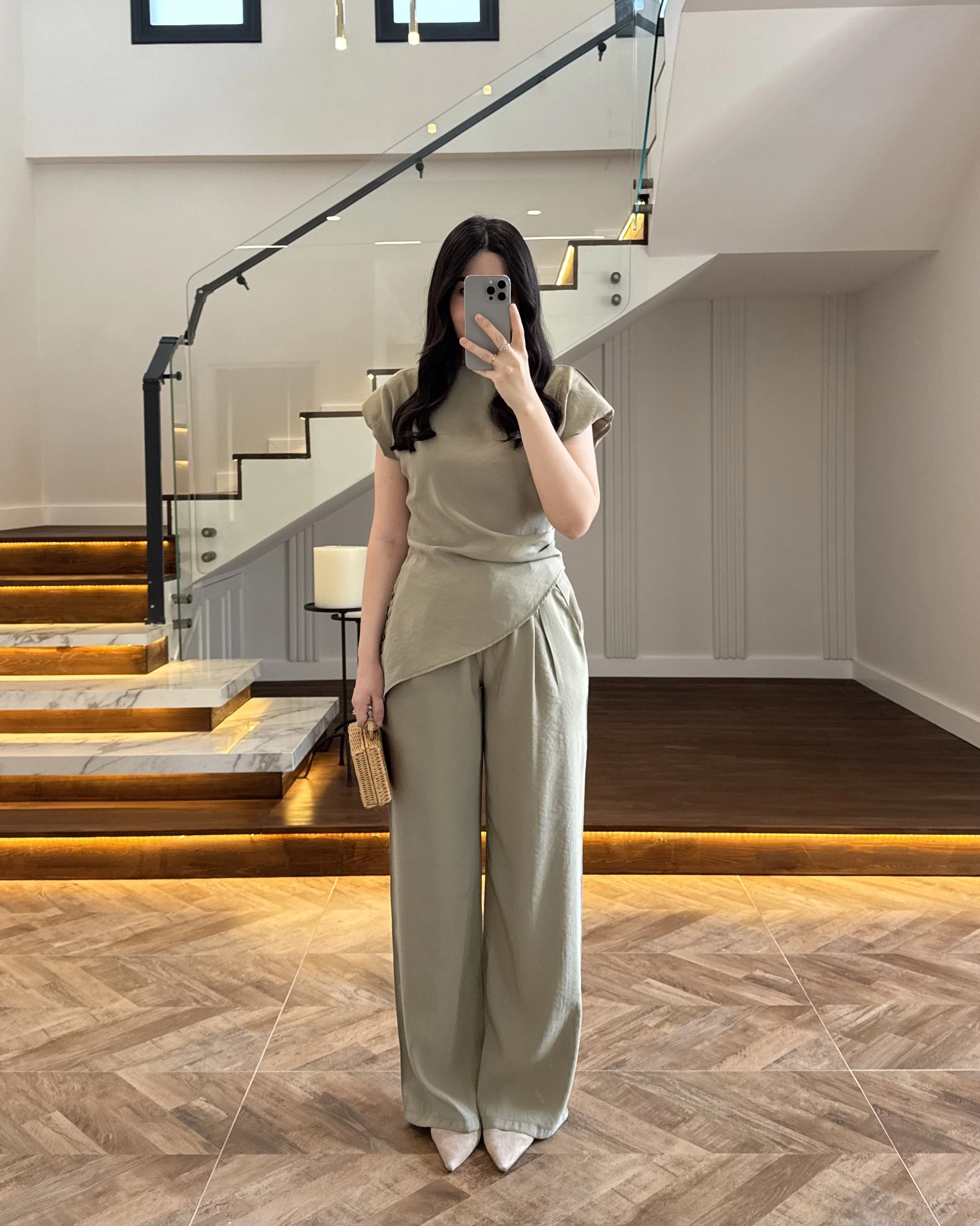 HAKİ ASİMETRİK TENSEL TAKIM-7032-8023