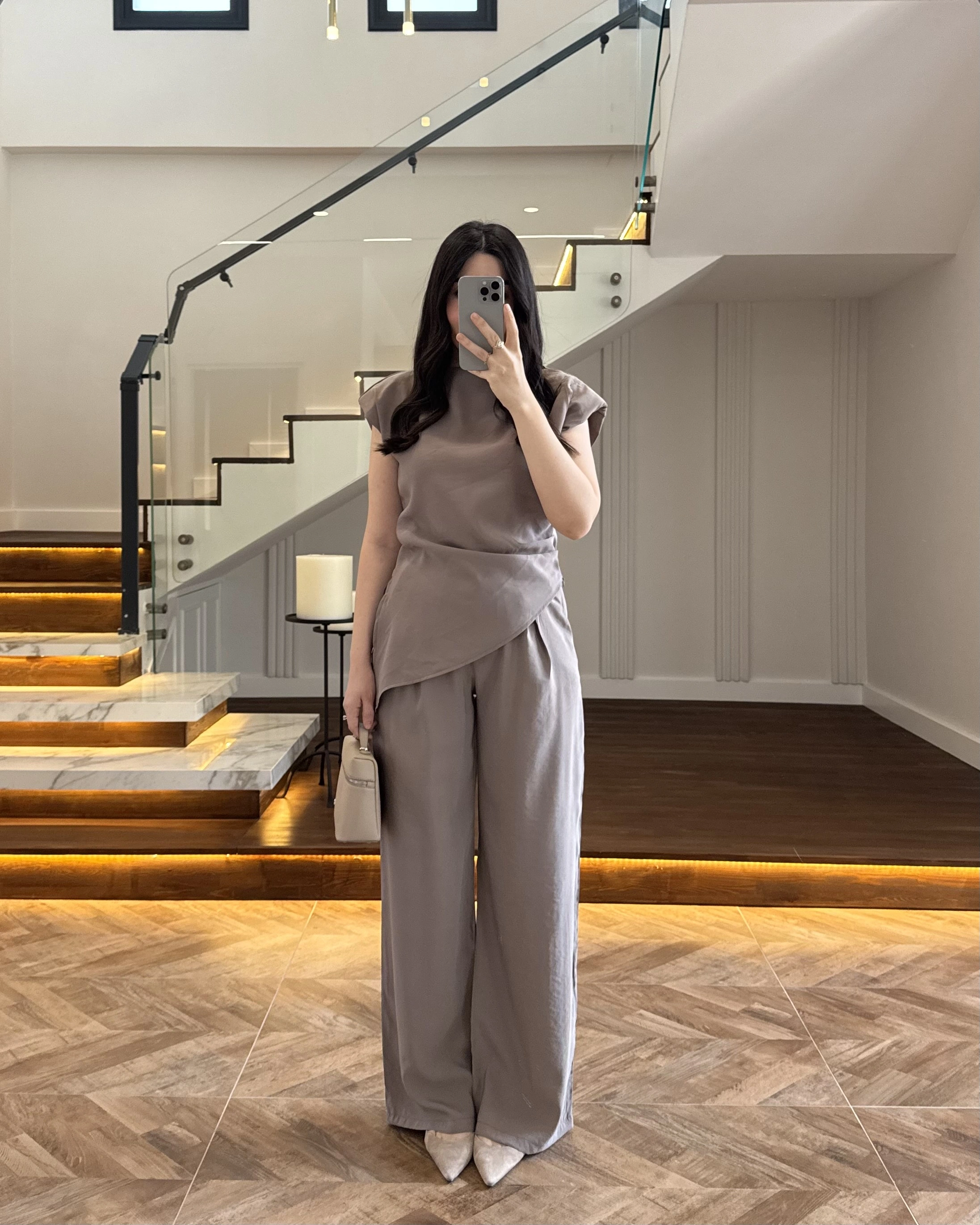 VİZON ASİMETRİK TENSEL TAKIM-7032-8023