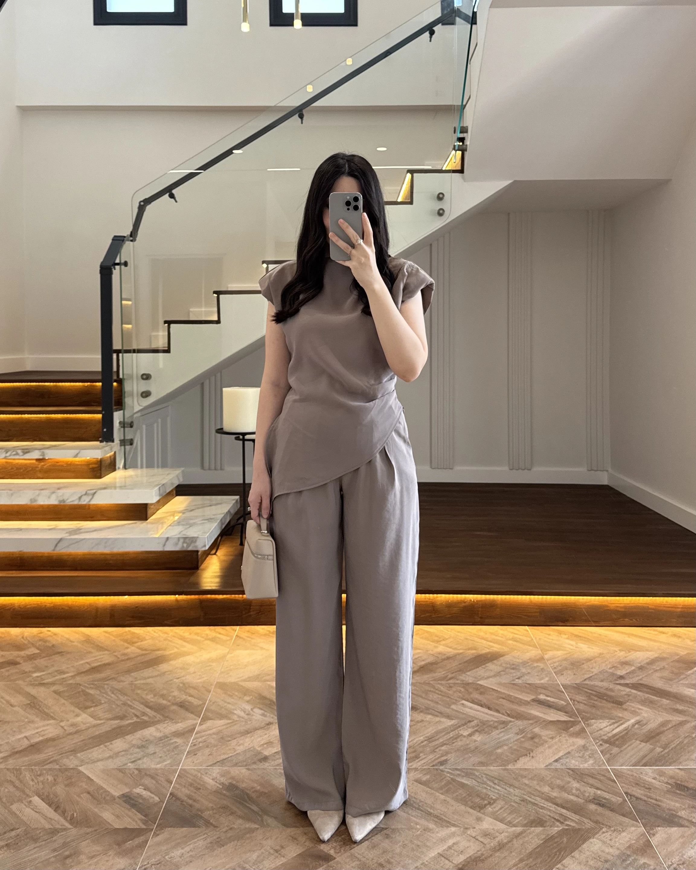 VİZON ASİMETRİK TENSEL TAKIM-7032-8023