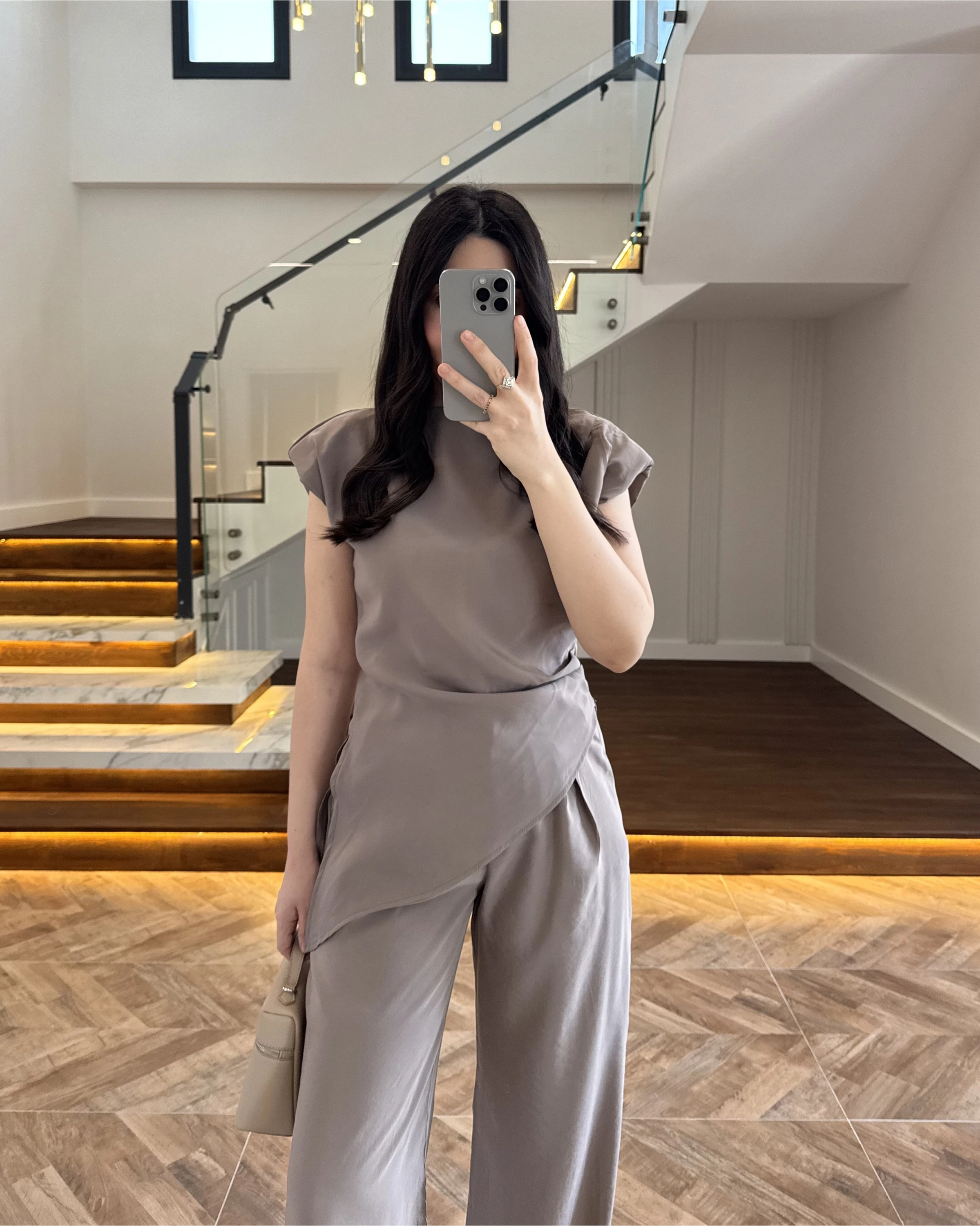 VİZON ASİMETRİK TENSEL TAKIM-7032-8023