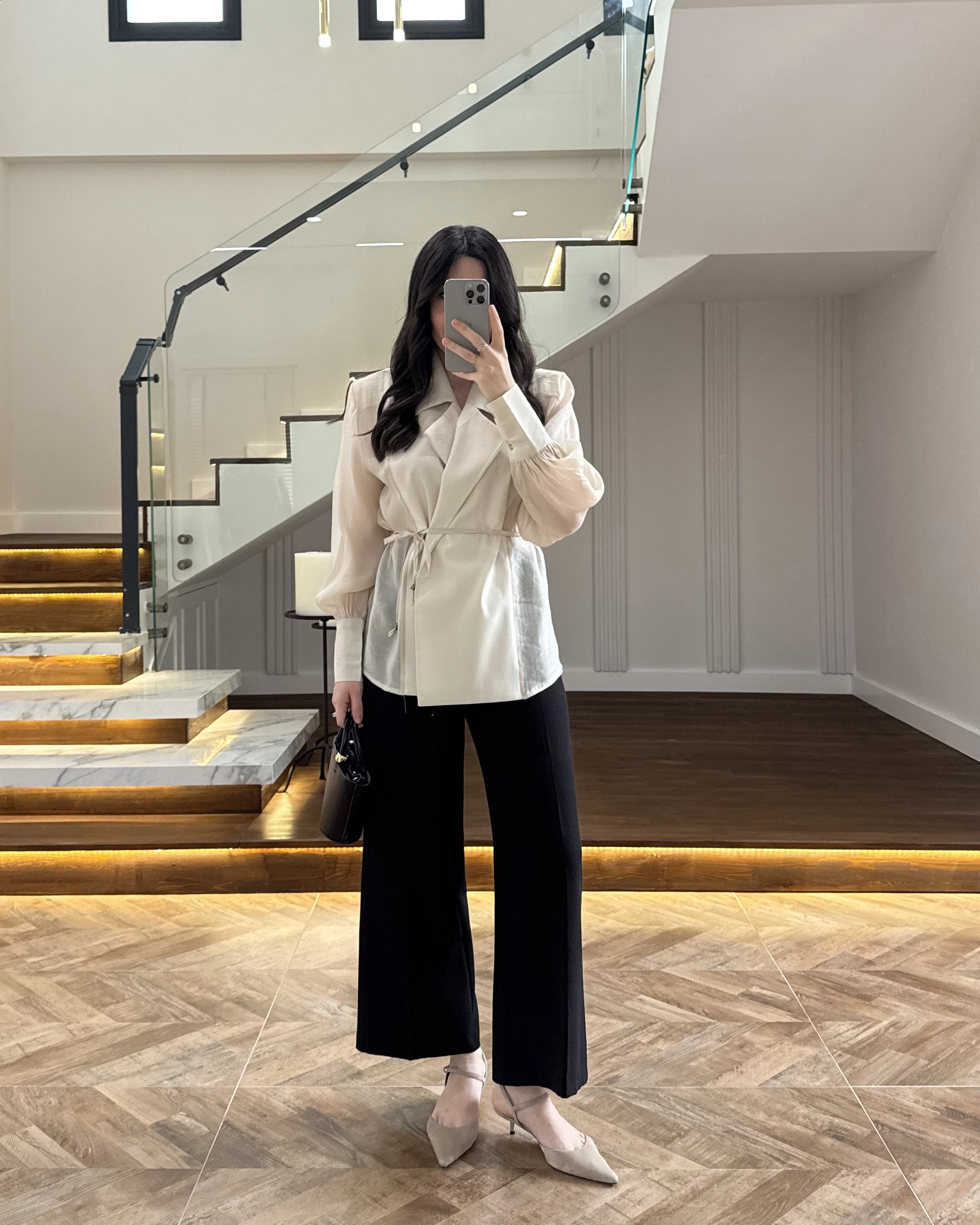 TAŞ TRANSPARAN CEKET -5029