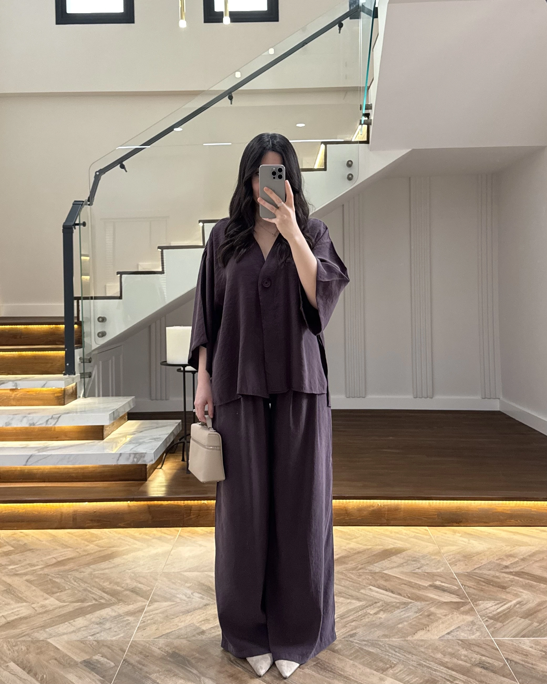 MÜRDÜM MODAL BLUZ PANTOLON TAKIM