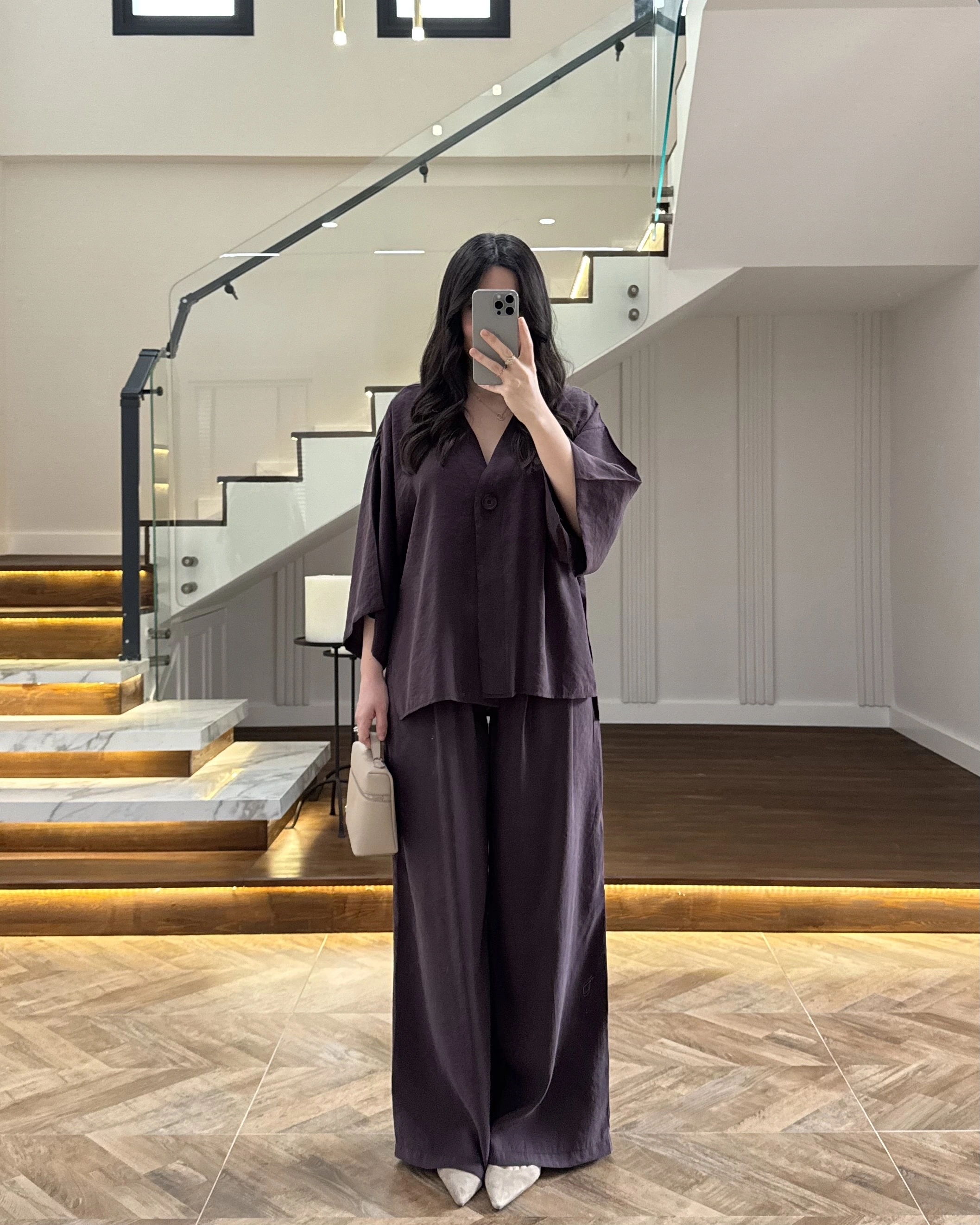 MÜRDÜM MODAL BLUZ PANTOLON TAKIM