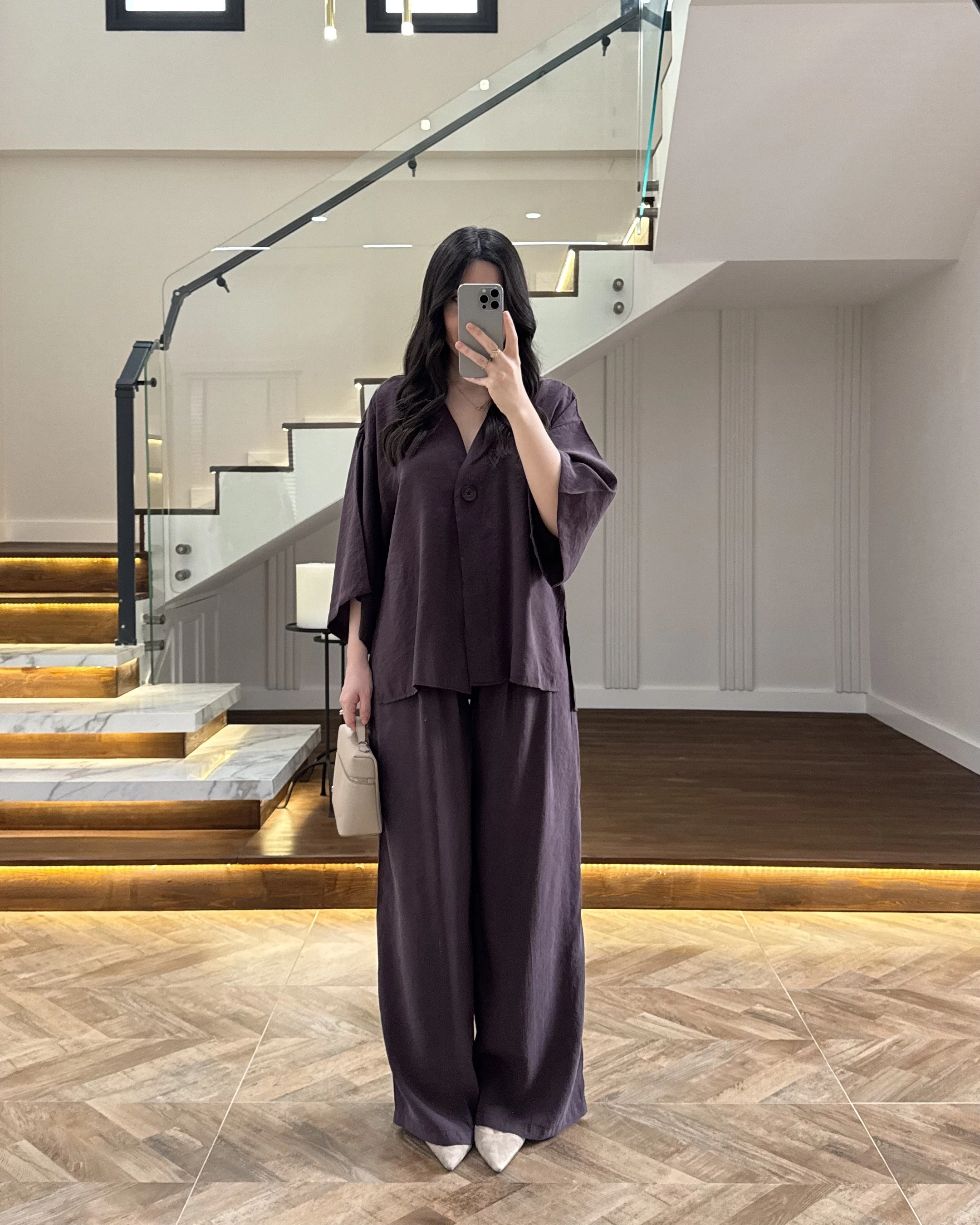 MÜRDÜM MODAL BLUZ PANTOLON TAKIM