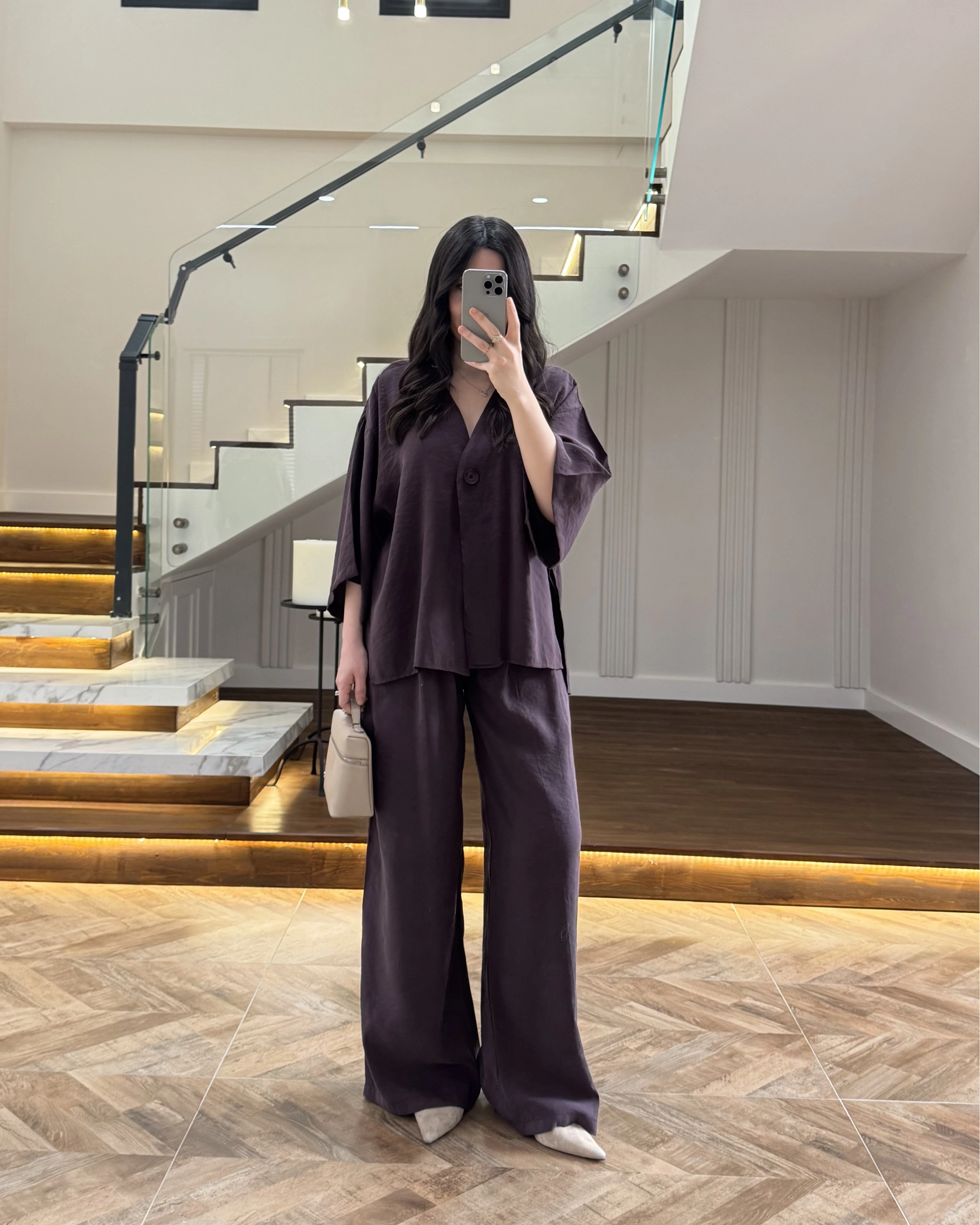 MÜRDÜM MODAL BLUZ PANTOLON TAKIM