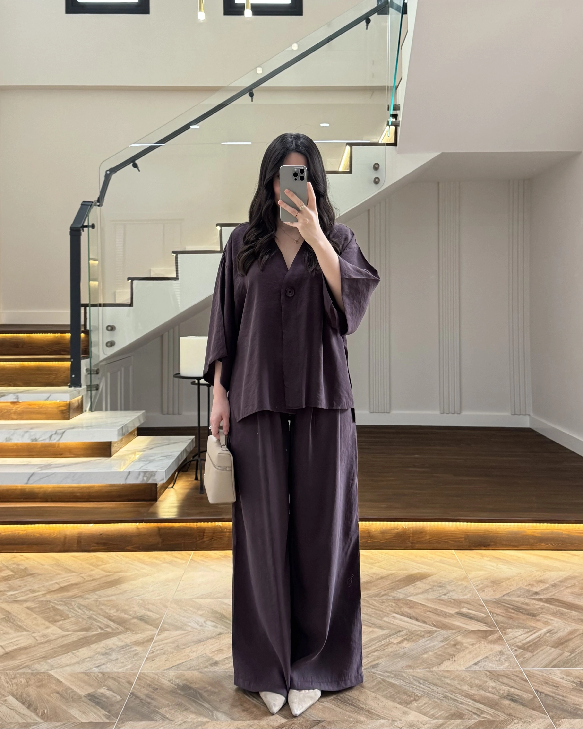 MÜRDÜM MODAL BLUZ PANTOLON TAKIM