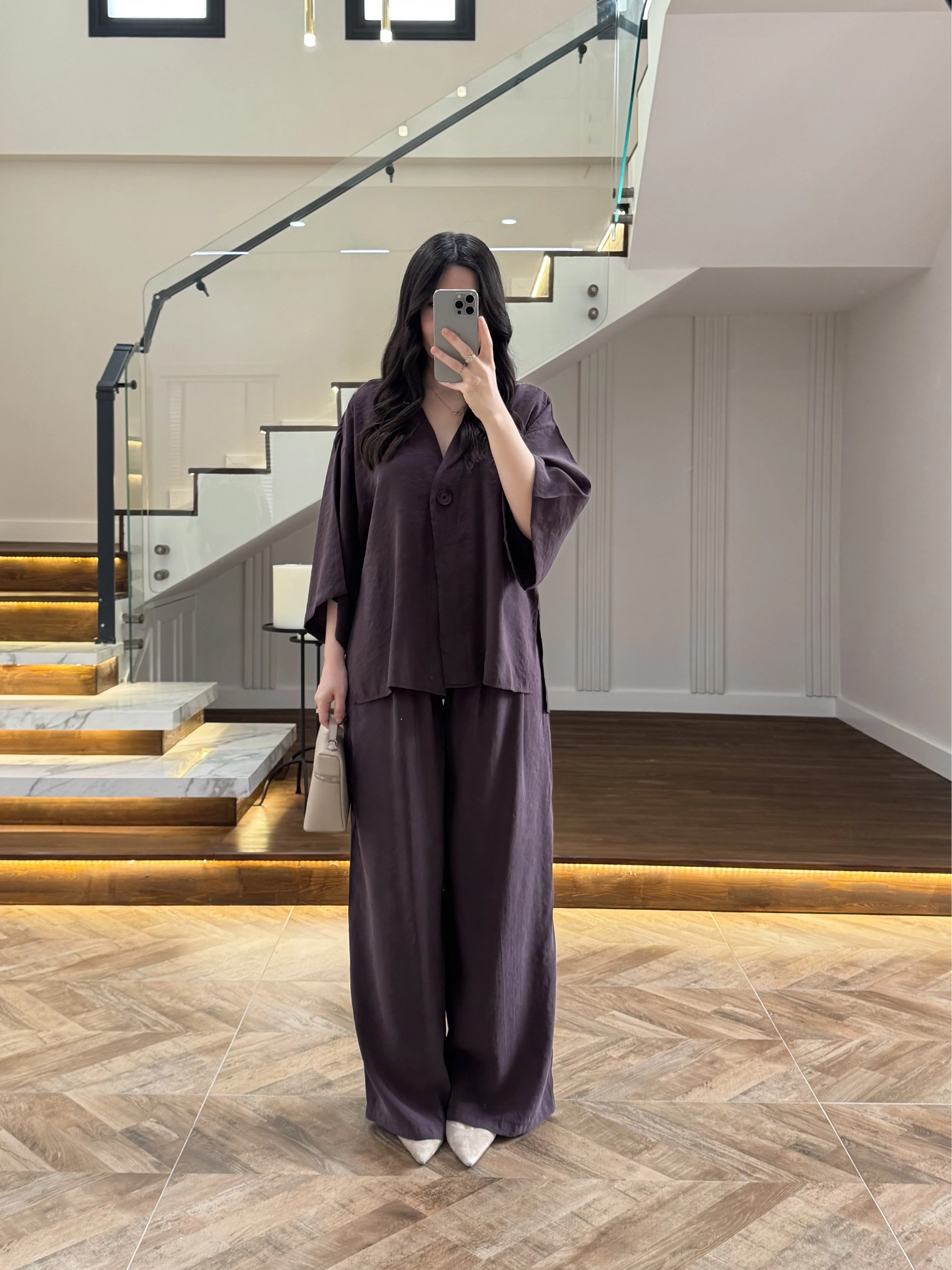 MÜRDÜM MODAL BLUZ PANTOLON TAKIM