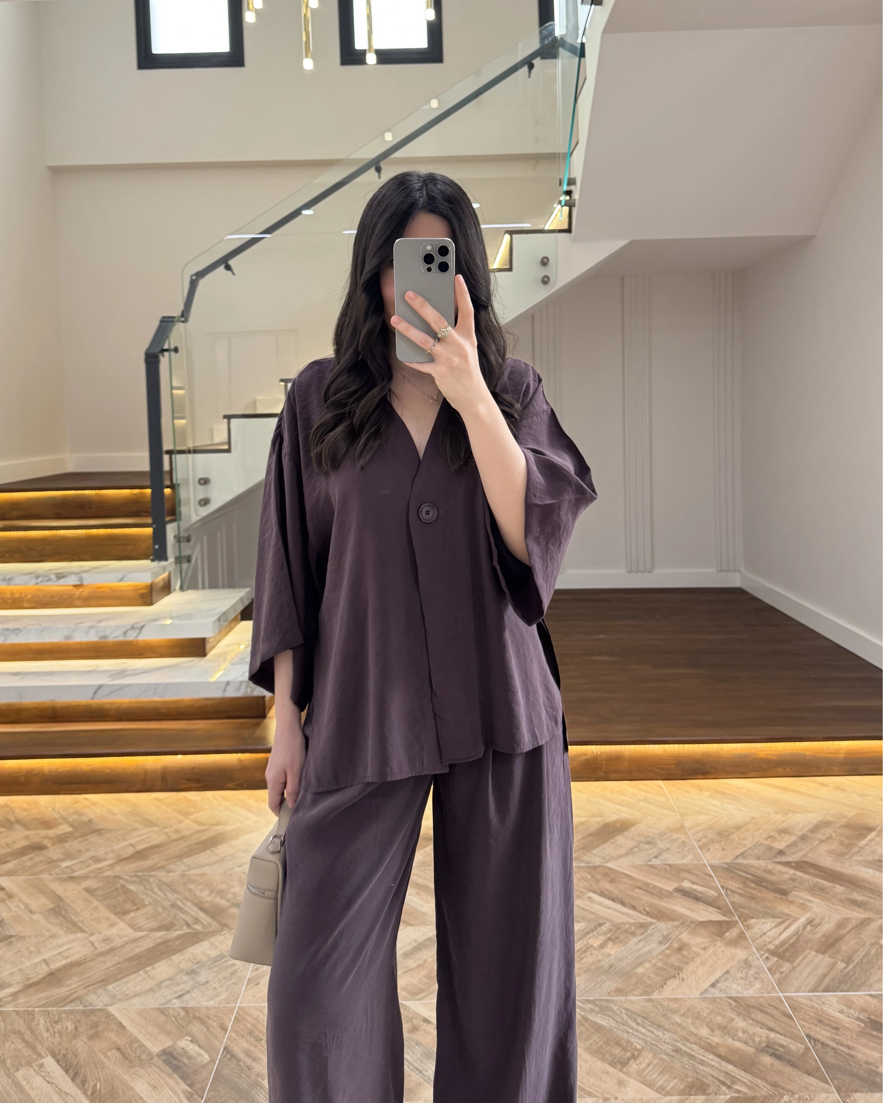 MÜRDÜM MODAL BLUZ PANTOLON TAKIM