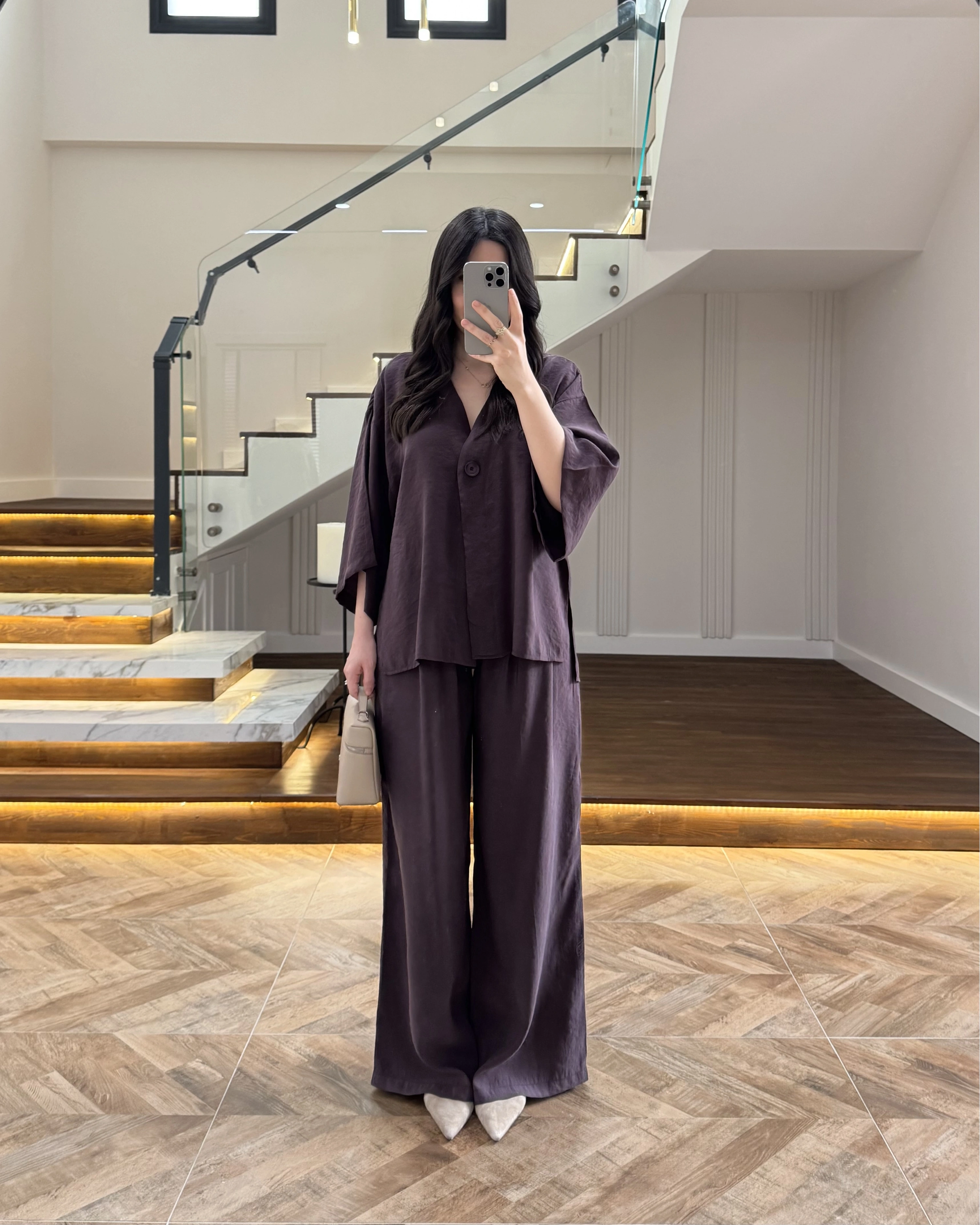 MÜRDÜM MODAL BLUZ PANTOLON TAKIM