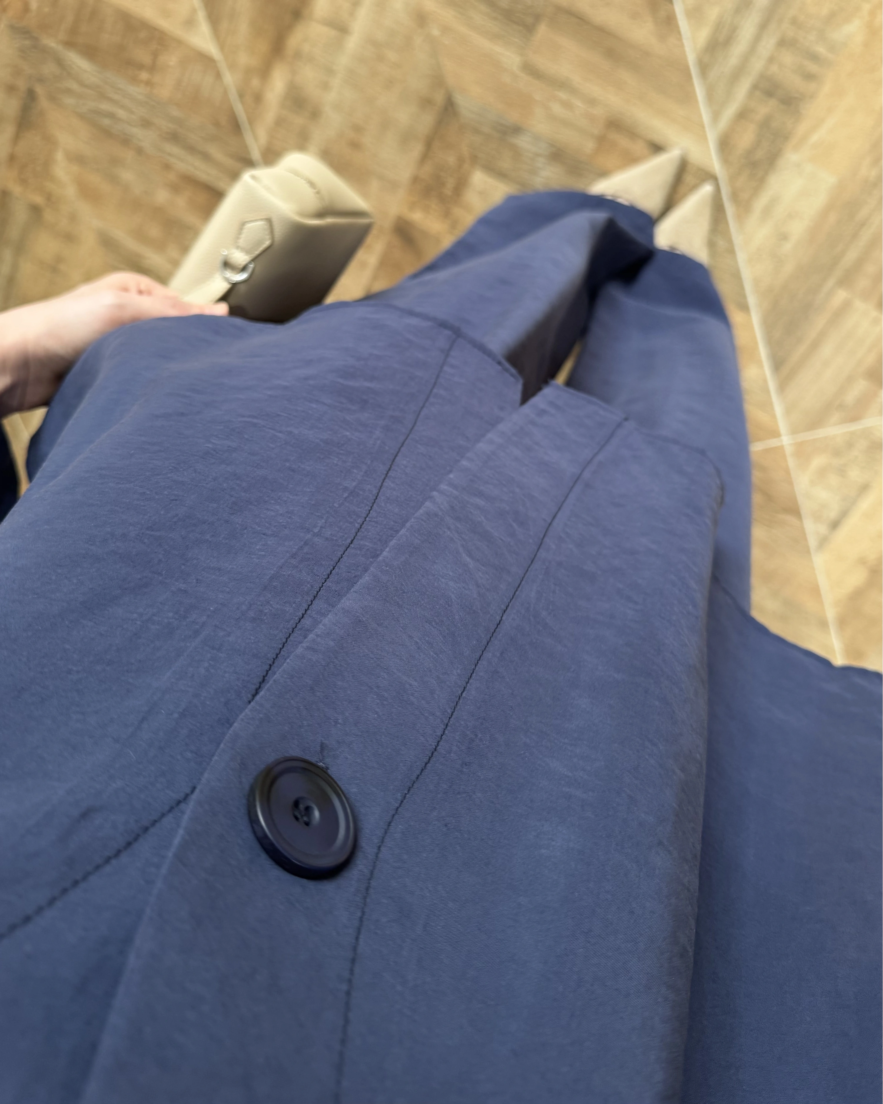 LACİVERT MODAL BLUZ PANTOLON TAKIM