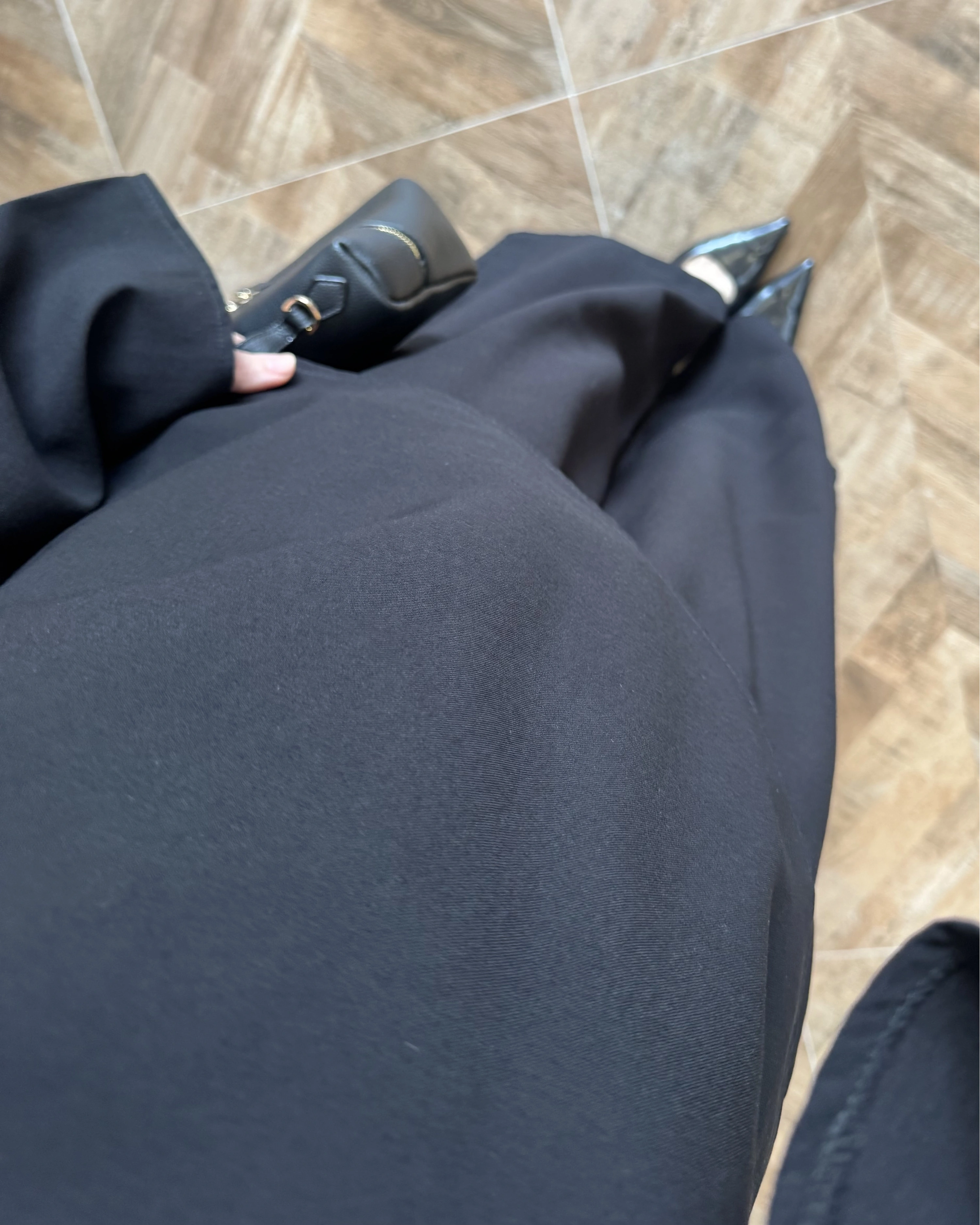 SİYAH ASİMETRİK KUŞAKLI TAKIM-9099