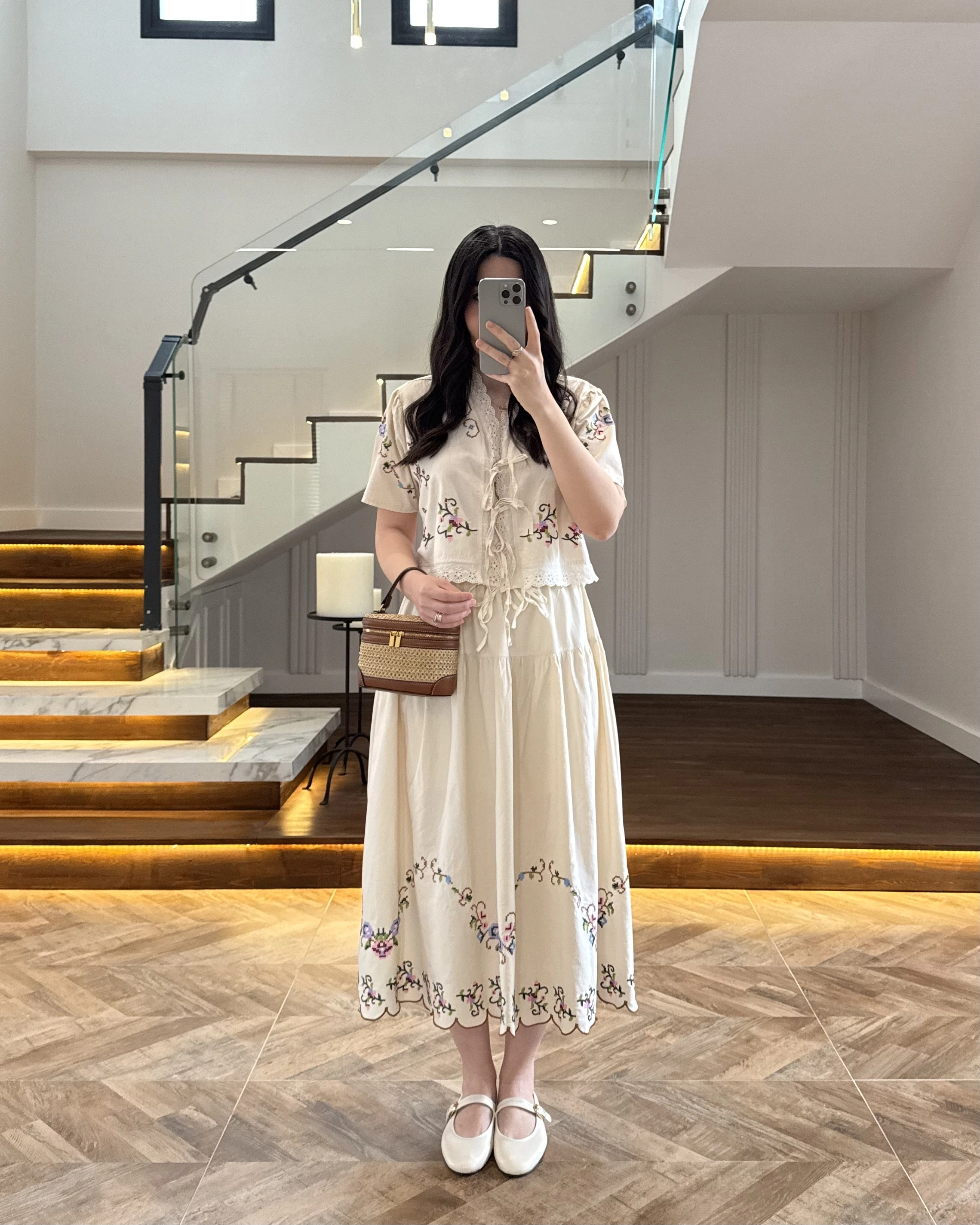 NAKIŞ DETAYLI ETEK TAKIM -3031