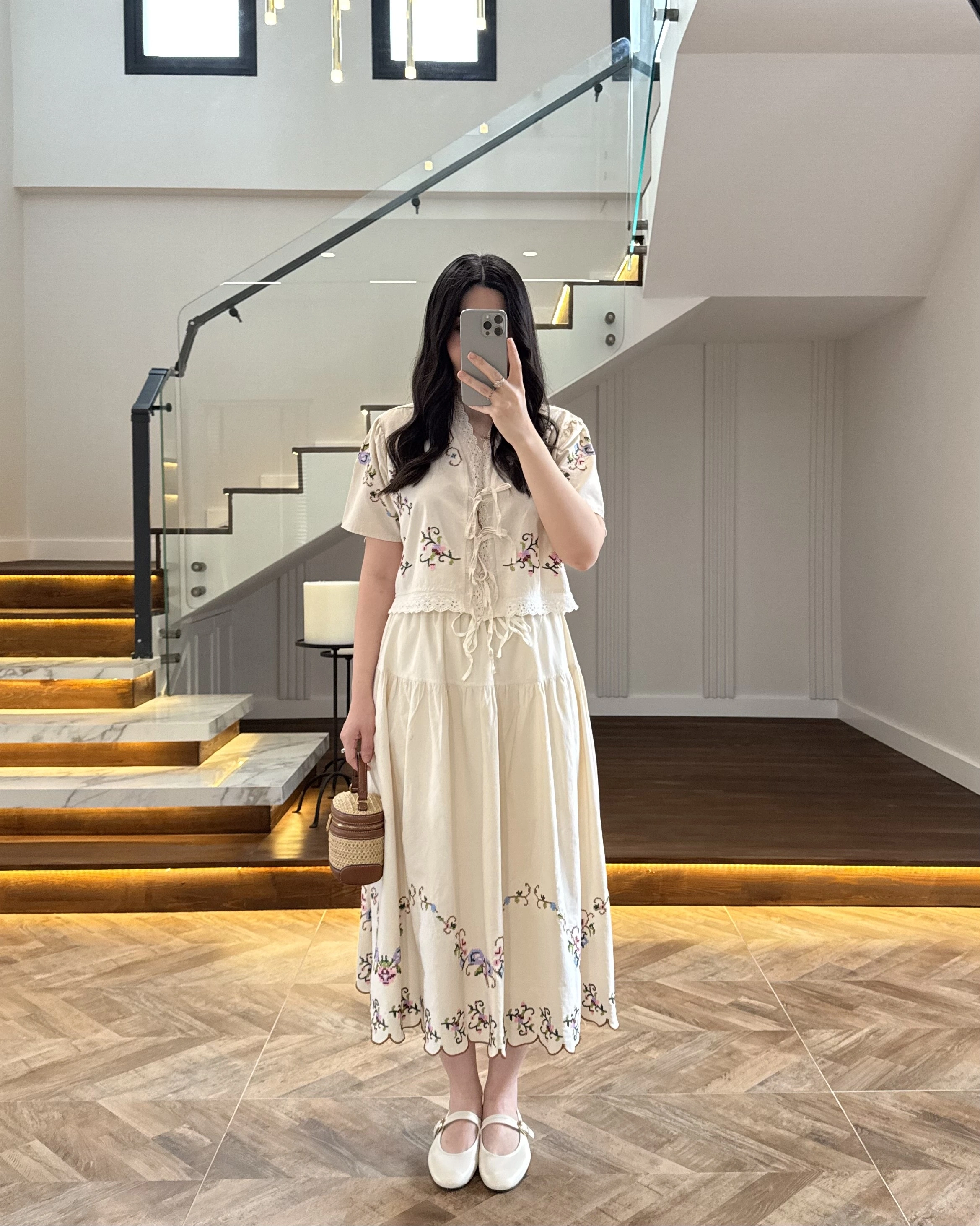 NAKIŞ DETAYLI ETEK TAKIM -3031