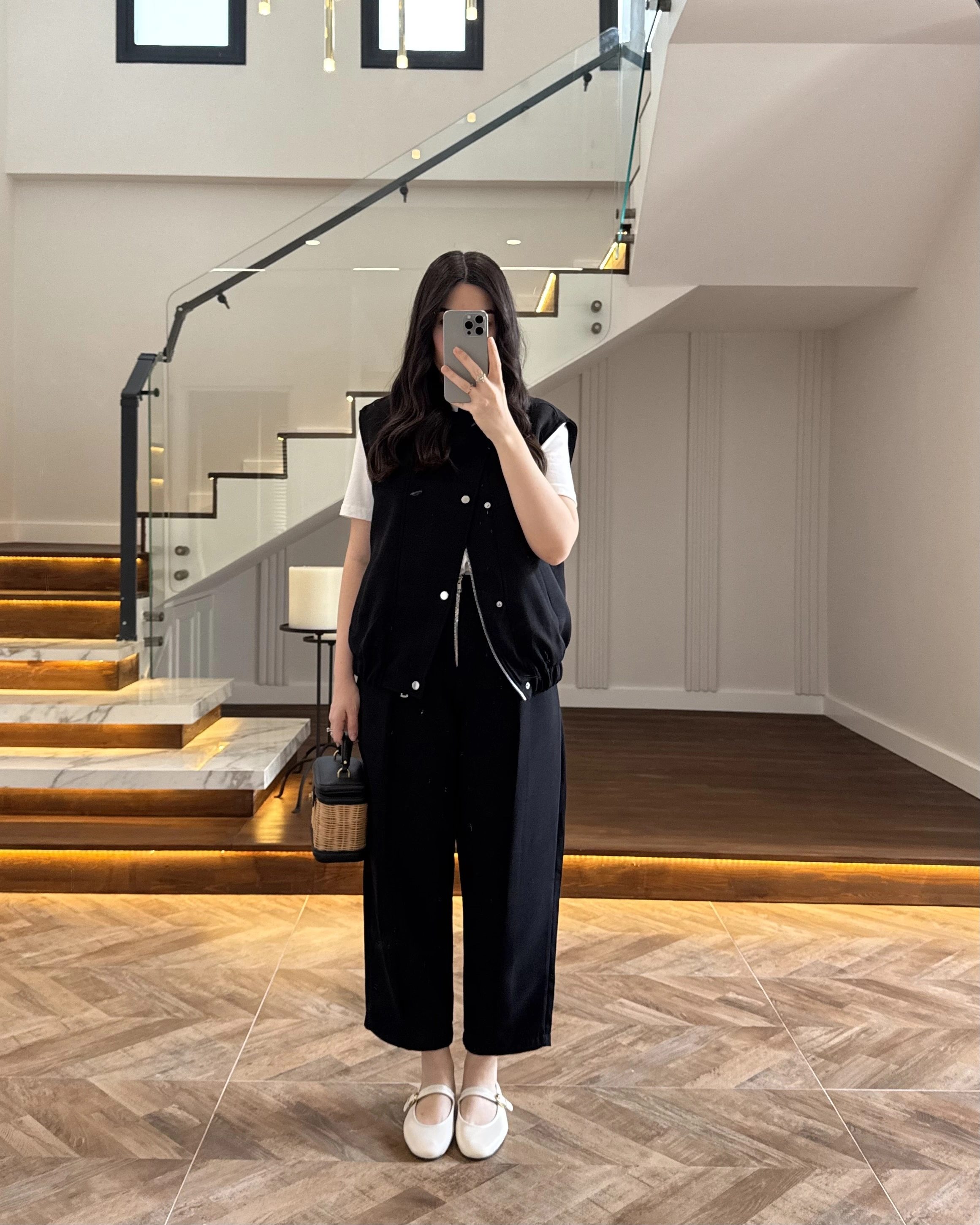 SİYAH ASTARLI YELEK PANTOLON TAKIM-7169