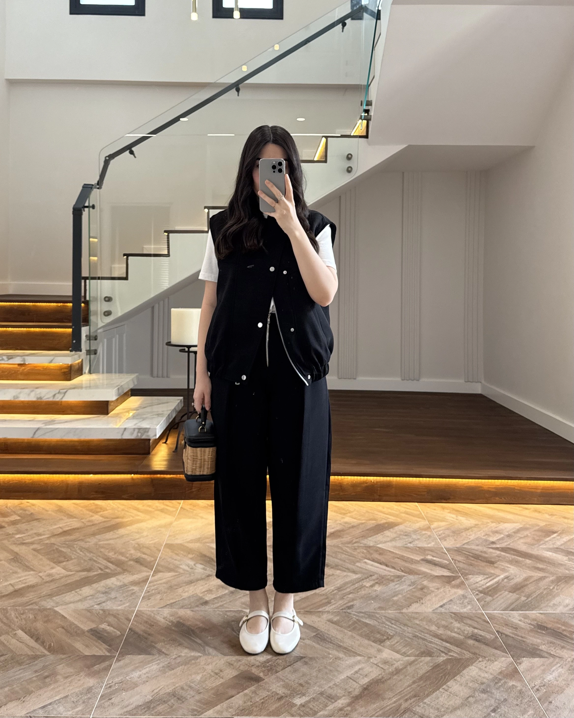 SİYAH ASTARLI YELEK PANTOLON TAKIM-7169