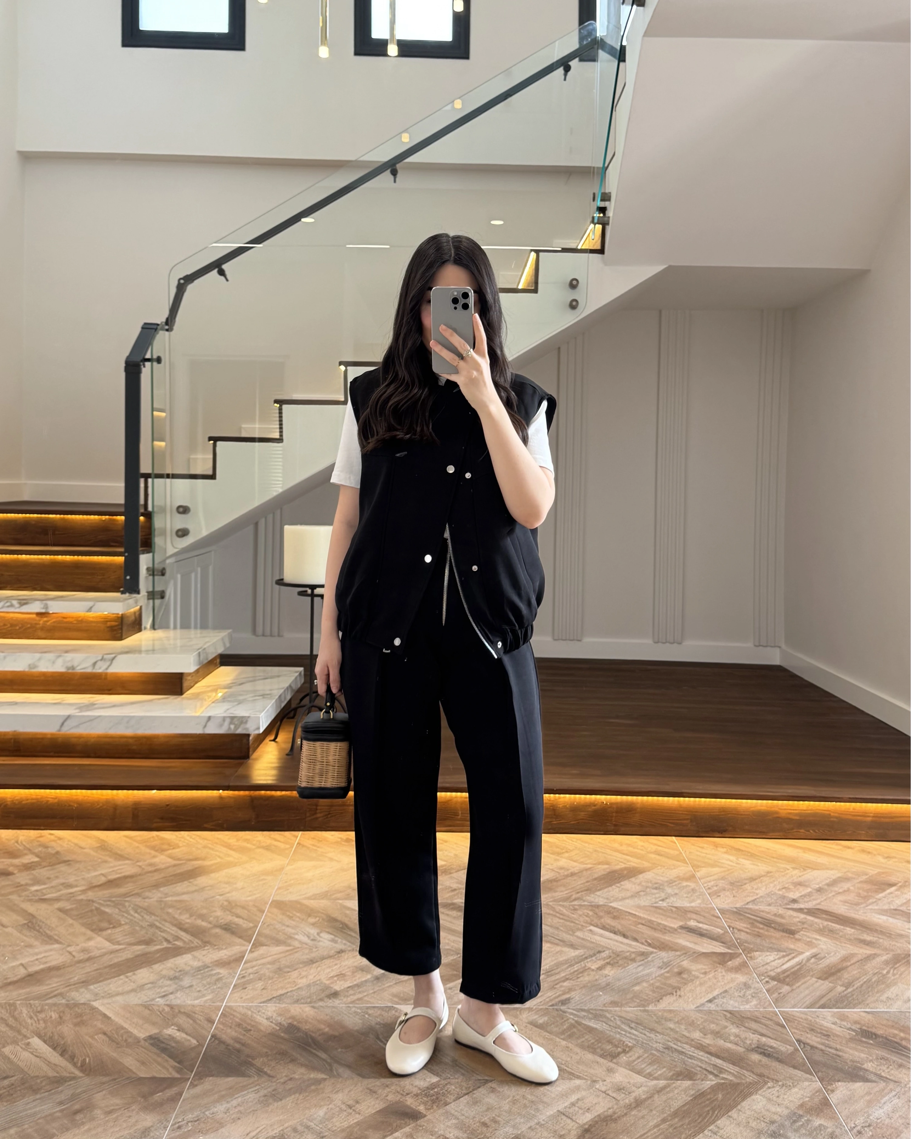 SİYAH ASTARLI YELEK PANTOLON TAKIM-7169