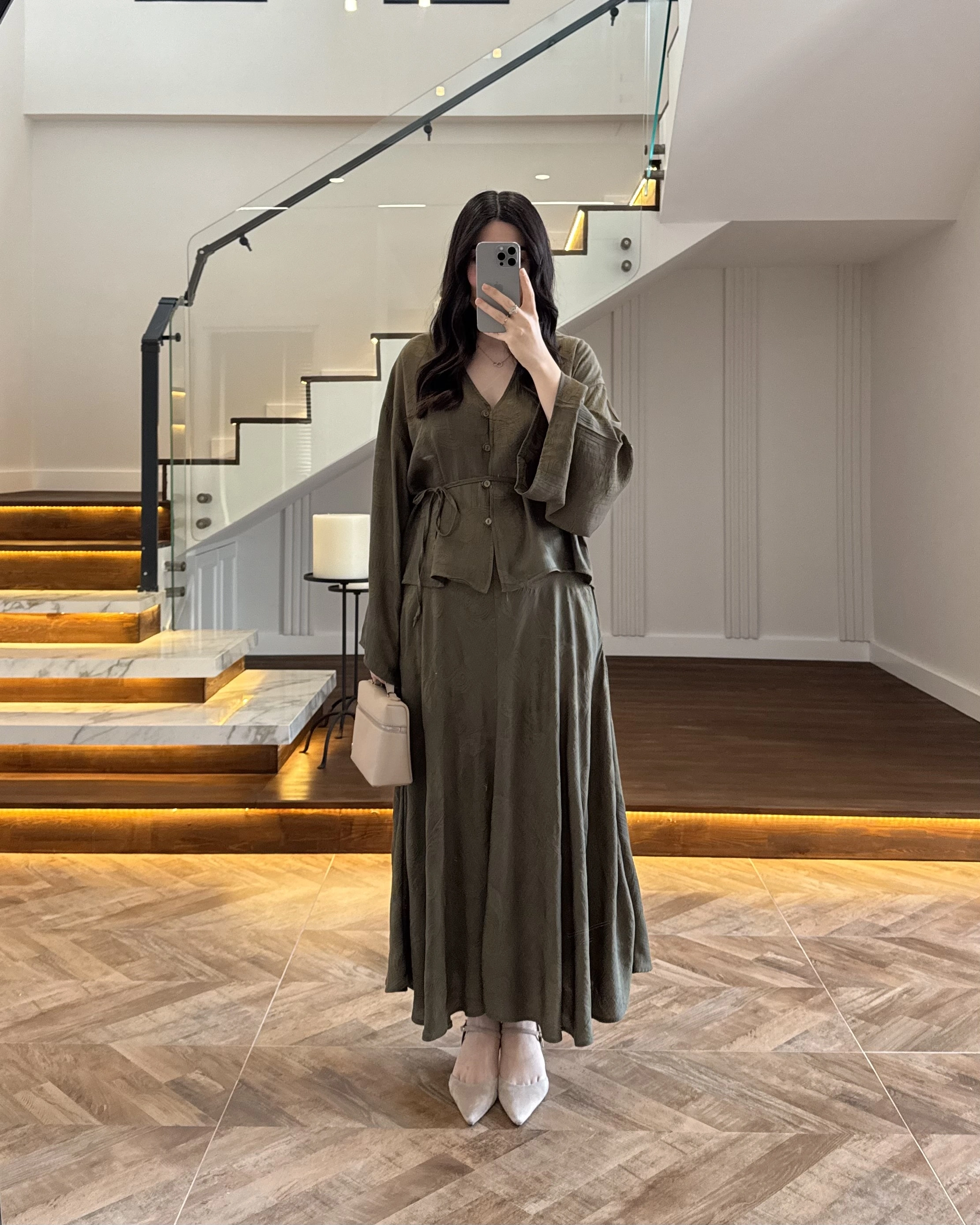 HAKİ İTHAL KUMAŞ ETEK TAKIM-9061