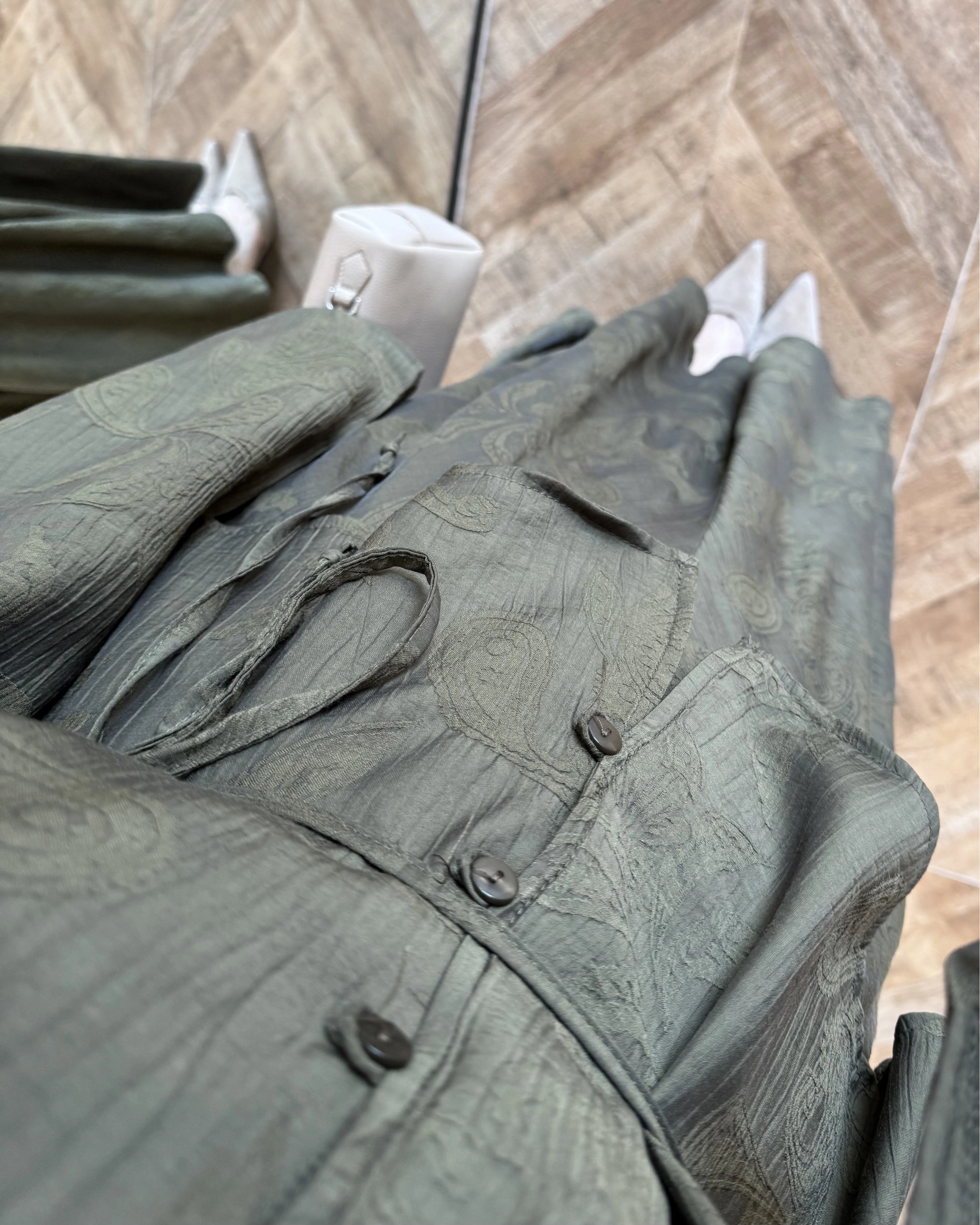 HAKİ İTHAL KUMAŞ ETEK TAKIM-9061