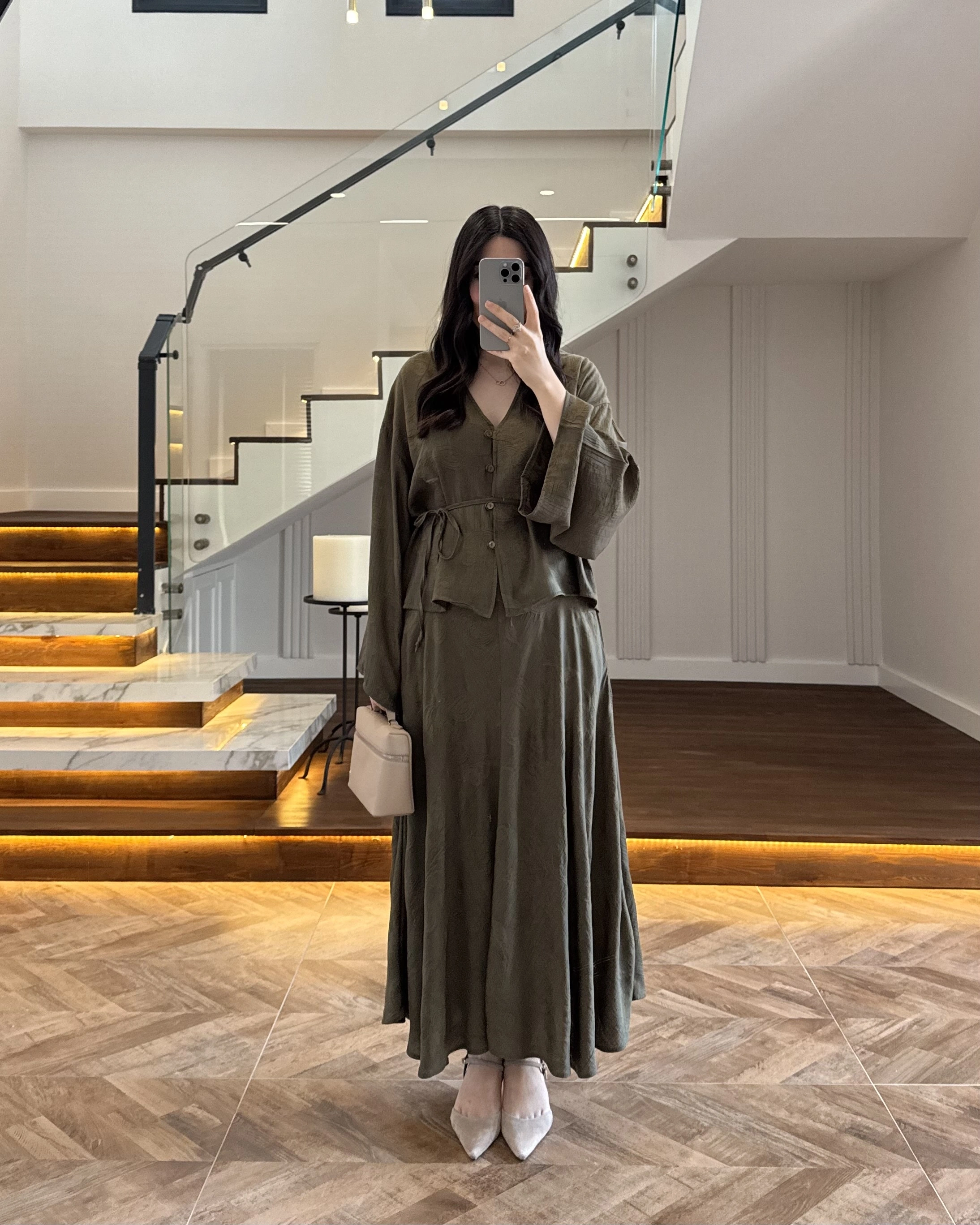 HAKİ İTHAL KUMAŞ ETEK TAKIM-9061