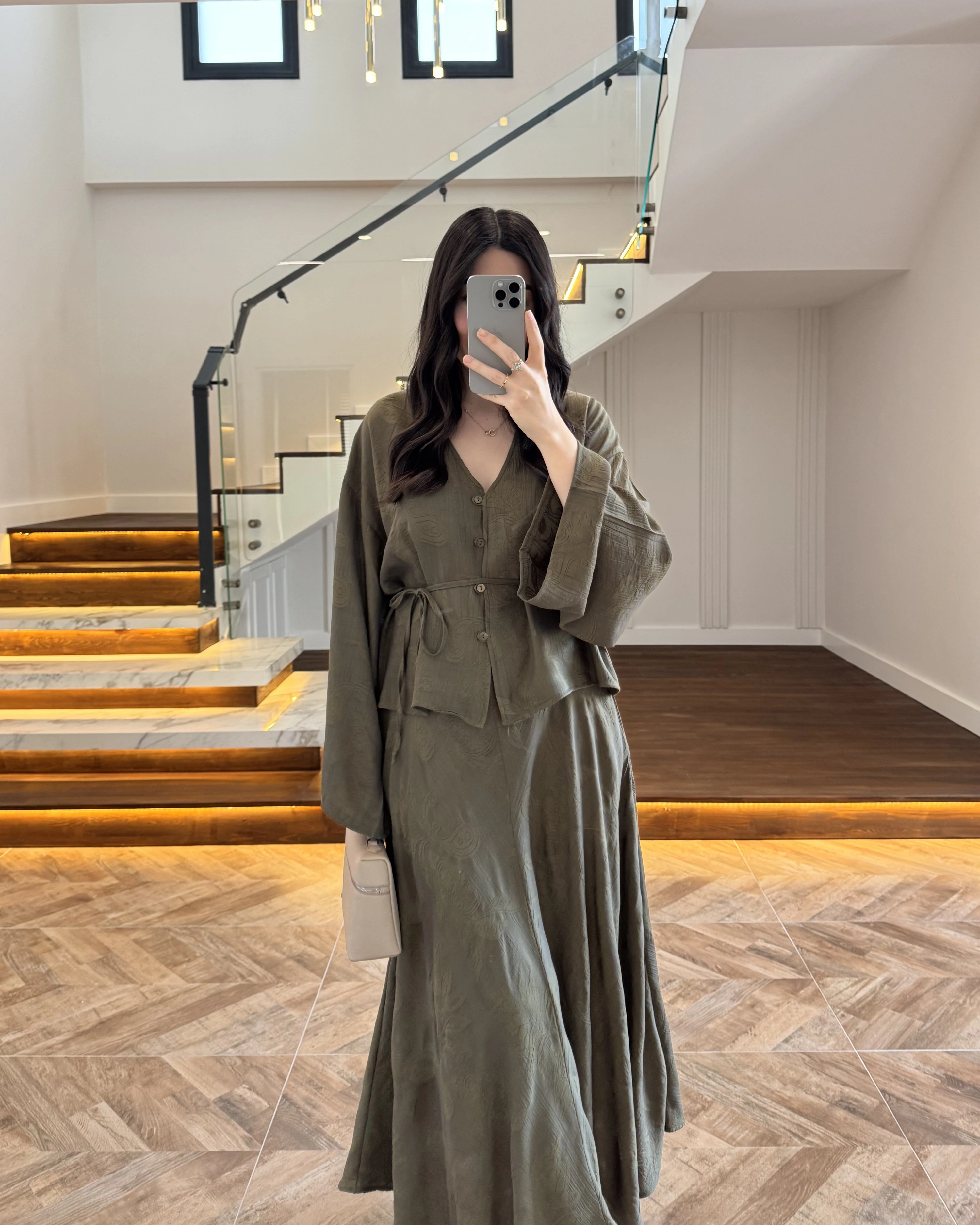 HAKİ İTHAL KUMAŞ ETEK TAKIM-9061