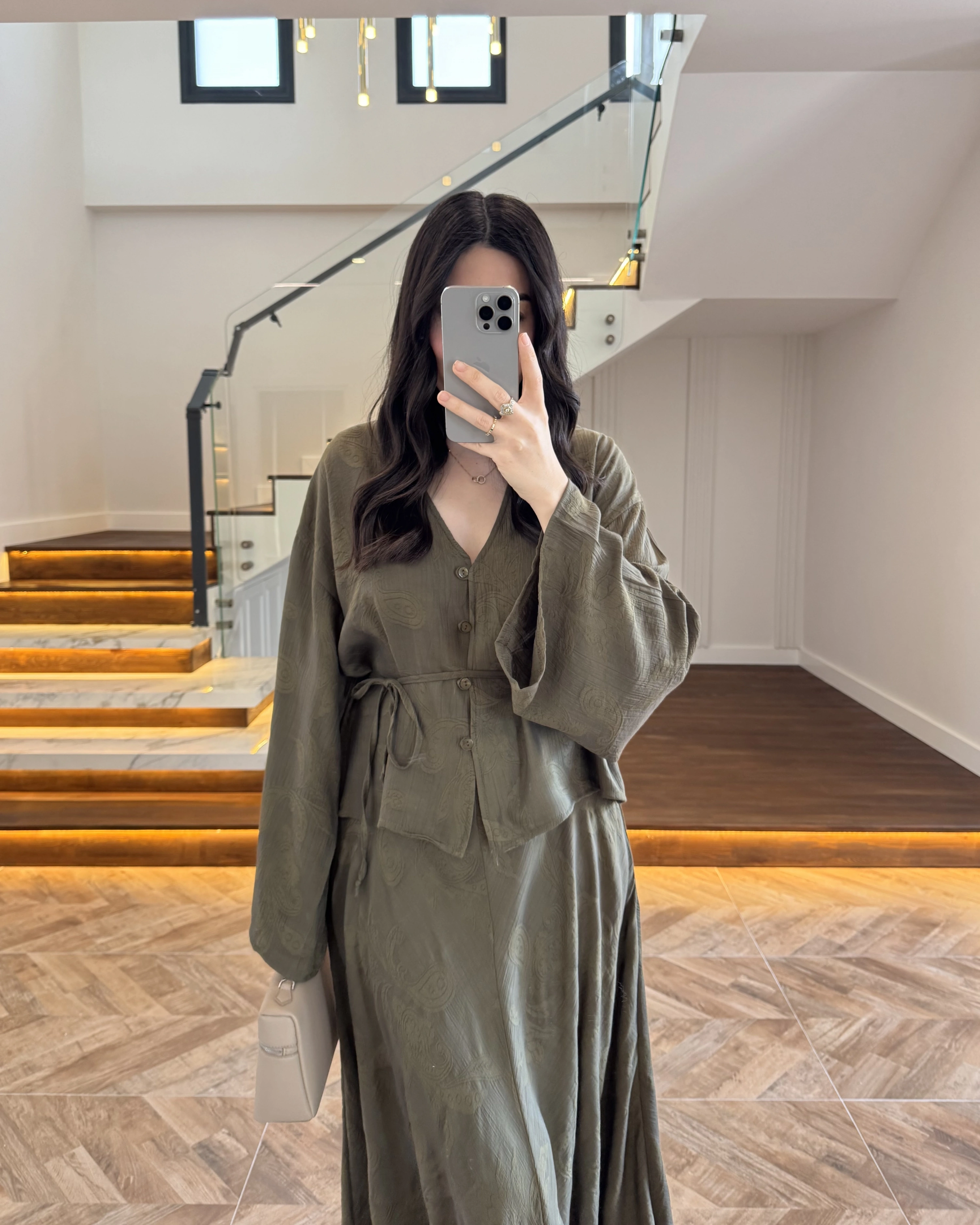 HAKİ İTHAL KUMAŞ ETEK TAKIM-9061