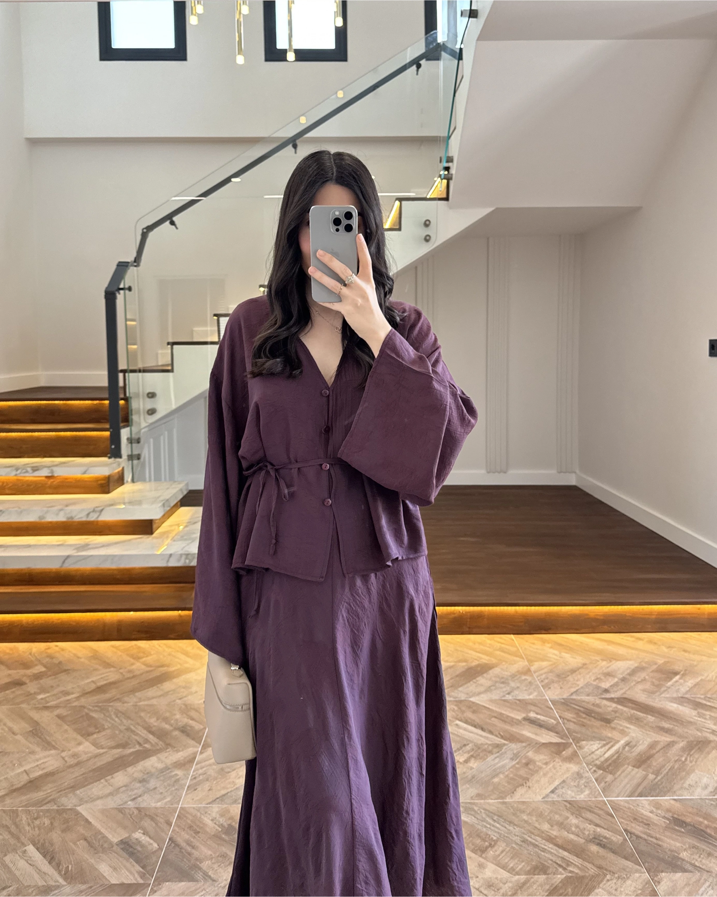 MÜRDÜM İTHAL KUMAŞ ETEK TAKIM-9061