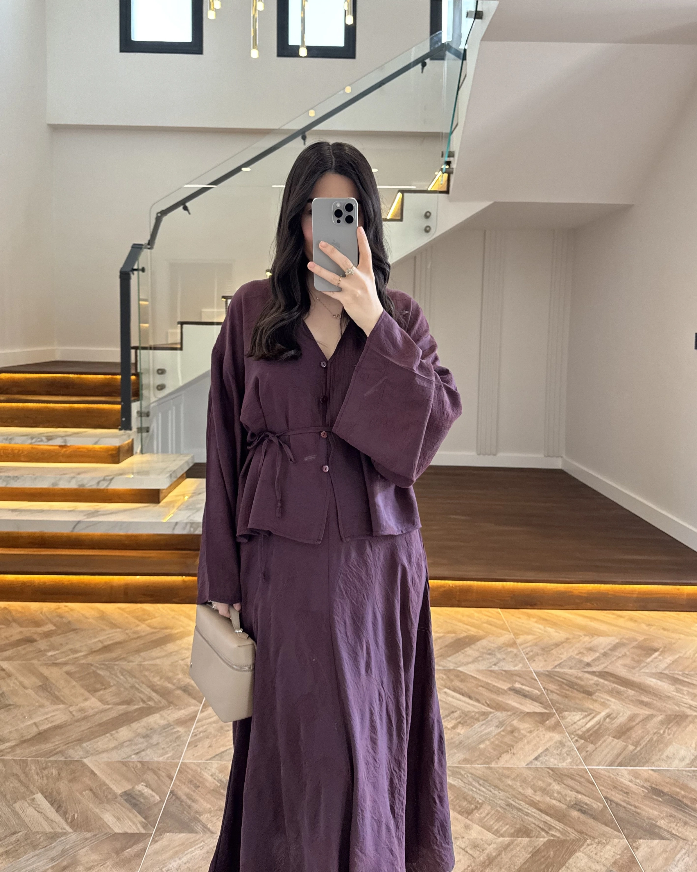 MÜRDÜM İTHAL KUMAŞ ETEK TAKIM-9061