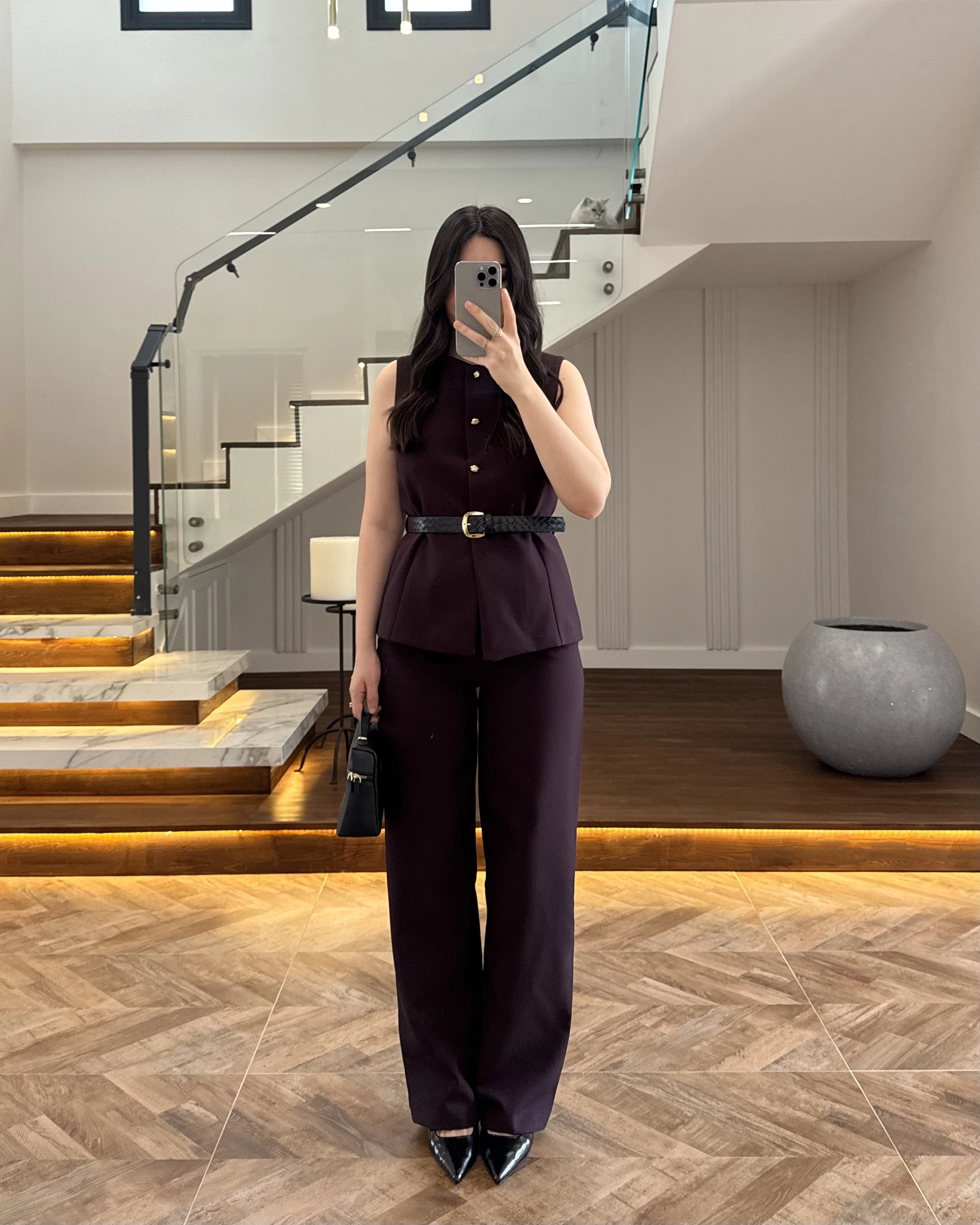 MÜRDÜM YELEK İSPNYL PAÇA PANTOLON TAKIM -8891